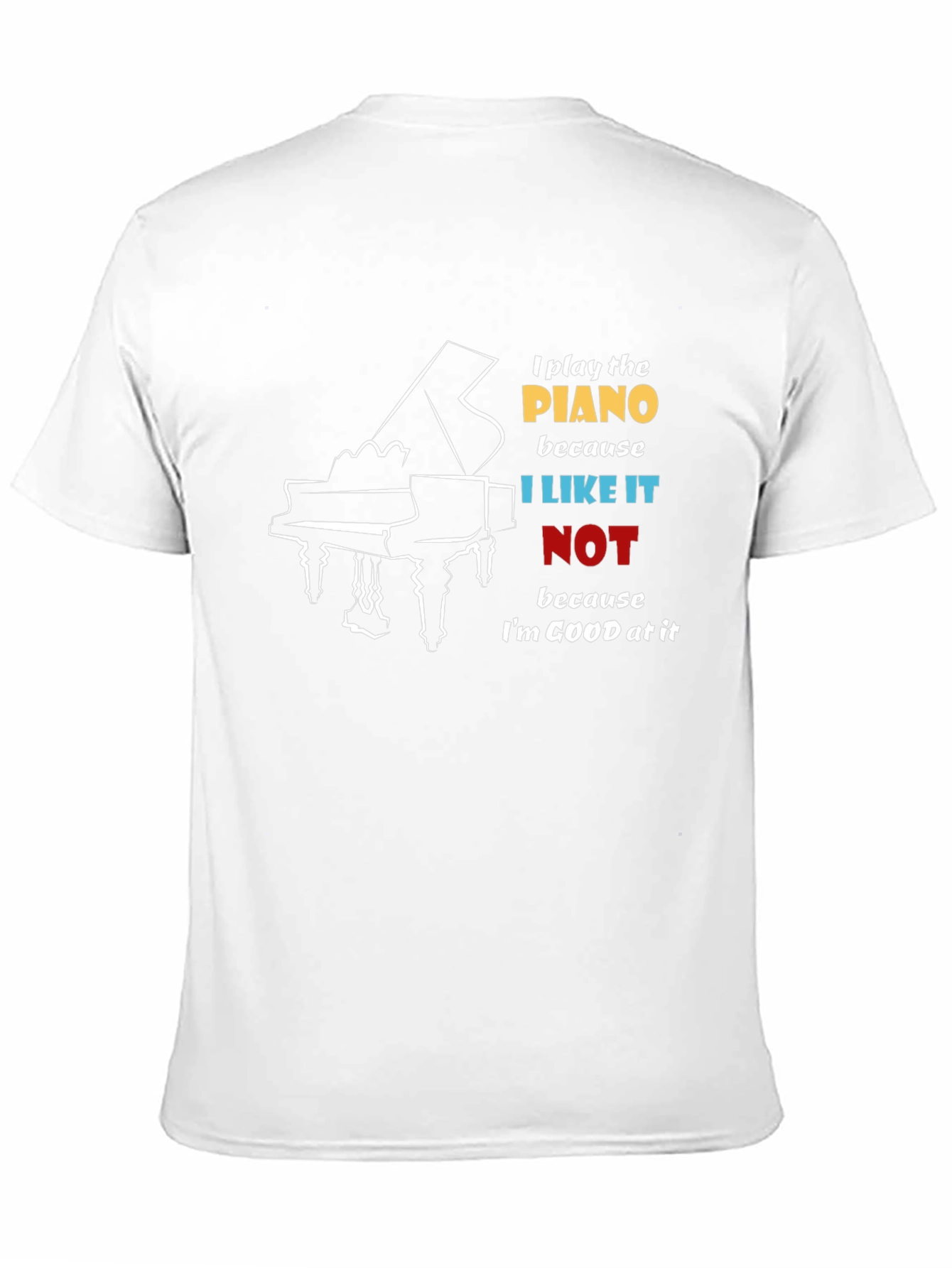 Piano Player T-Shirt: Music Lover Tee
