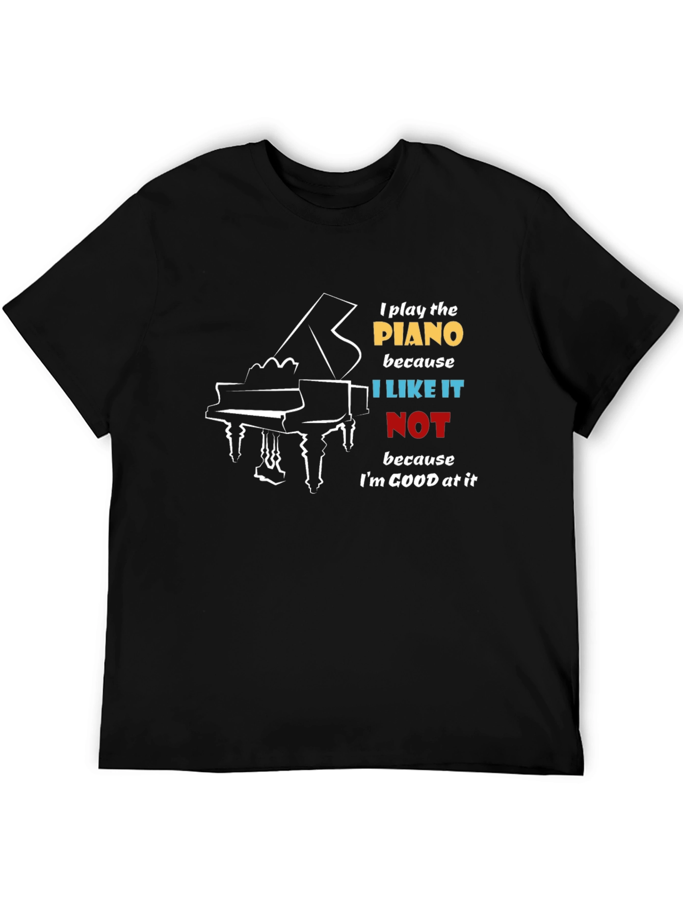 Piano Player T-Shirt: Music Lover Tee