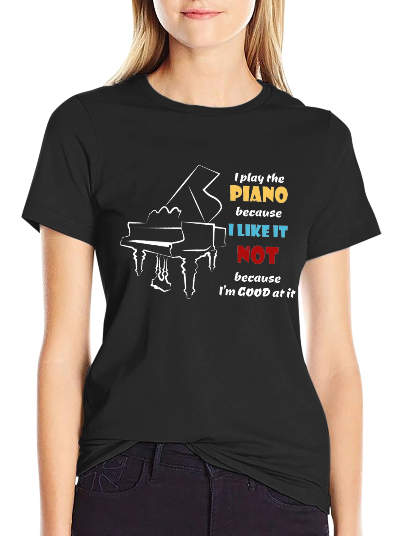 Piano Player T-Shirt: Music Lover Tee
