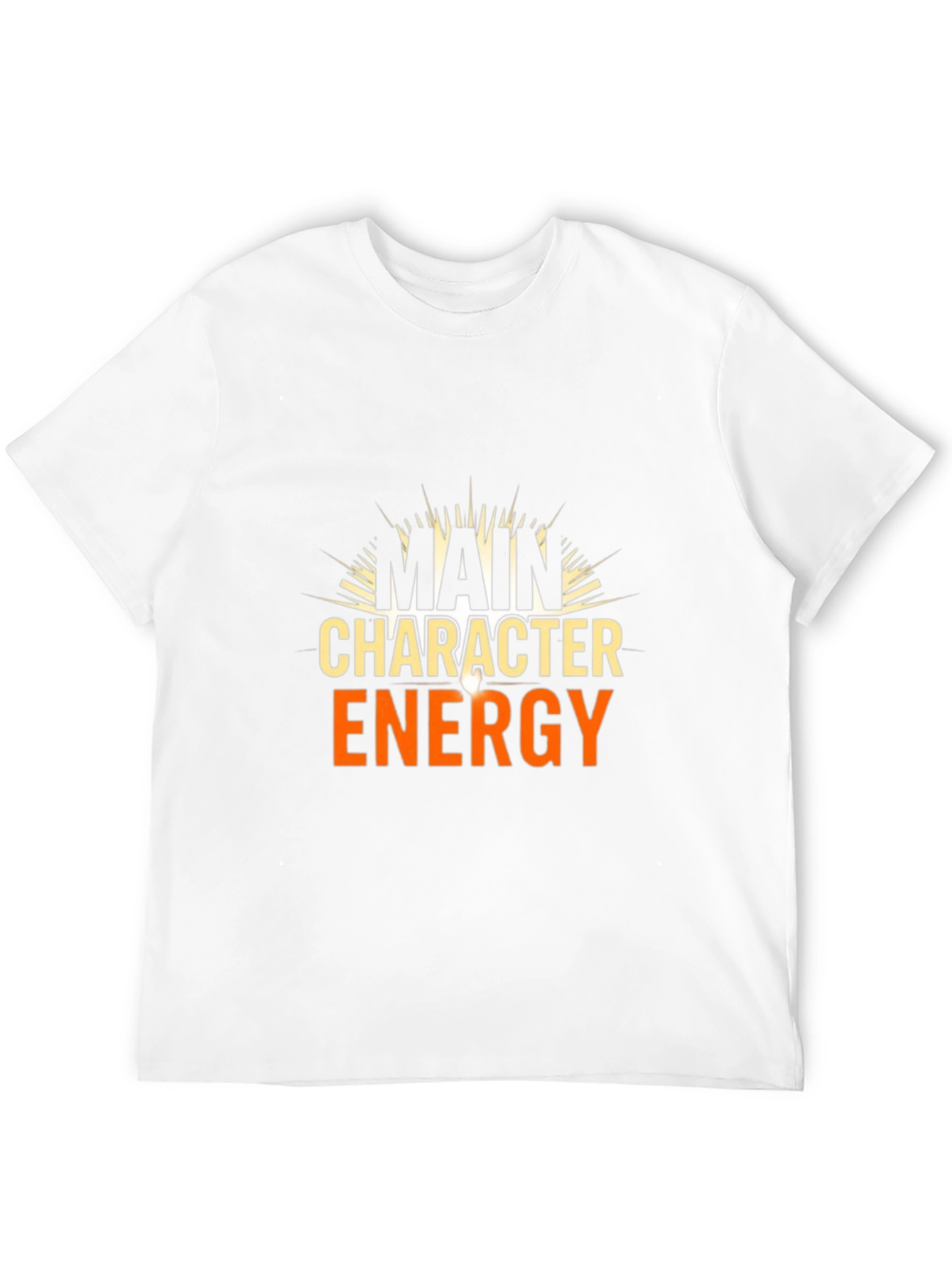 Main Character Energy Graphic Tee - Black