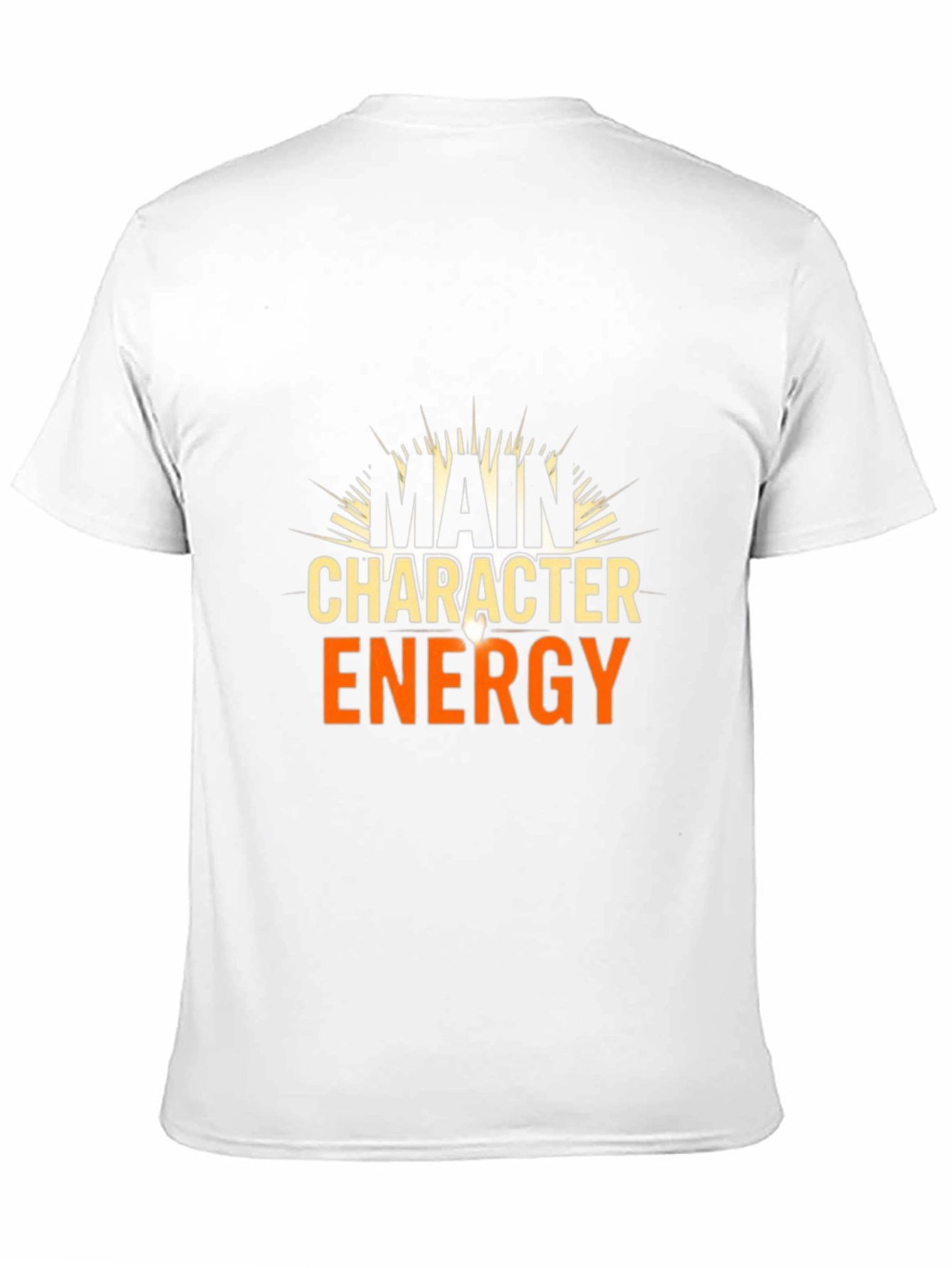 Main Character Energy Graphic Tee - Black
