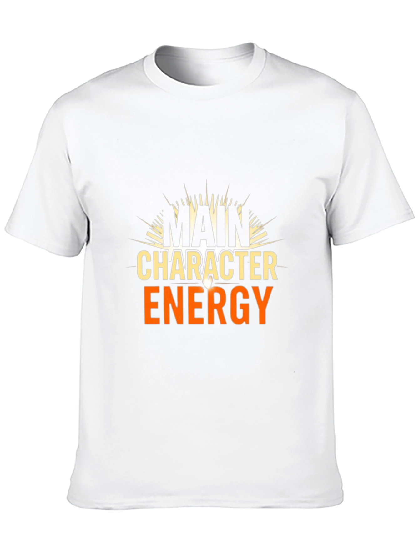 Main Character Energy Graphic Tee - Black