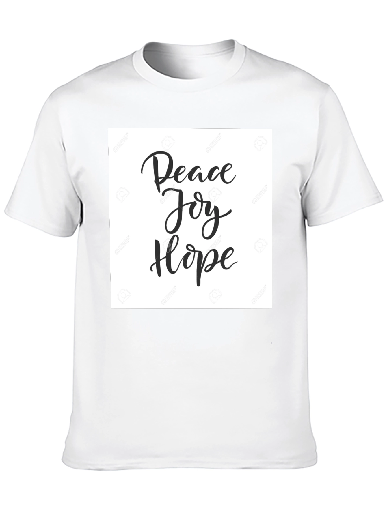 Peace Joy Hope T-Shirt - Classic Fit