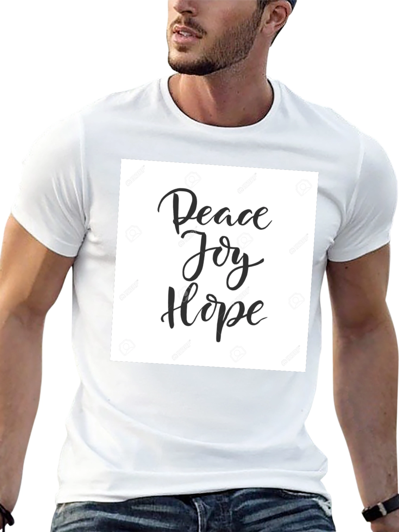 Peace Joy Hope T-Shirt - Classic Fit