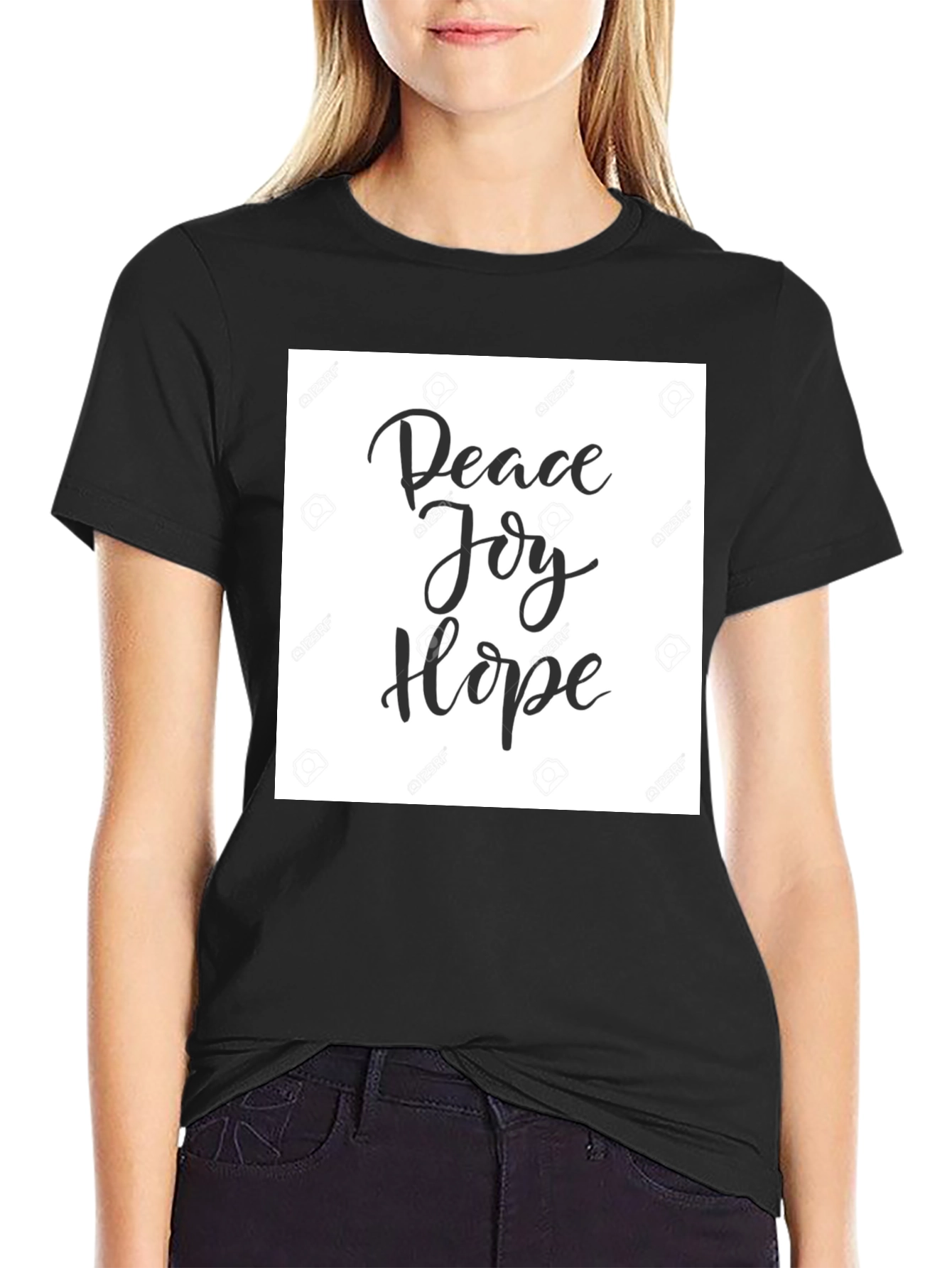 Peace Joy Hope T-Shirt - Classic Fit