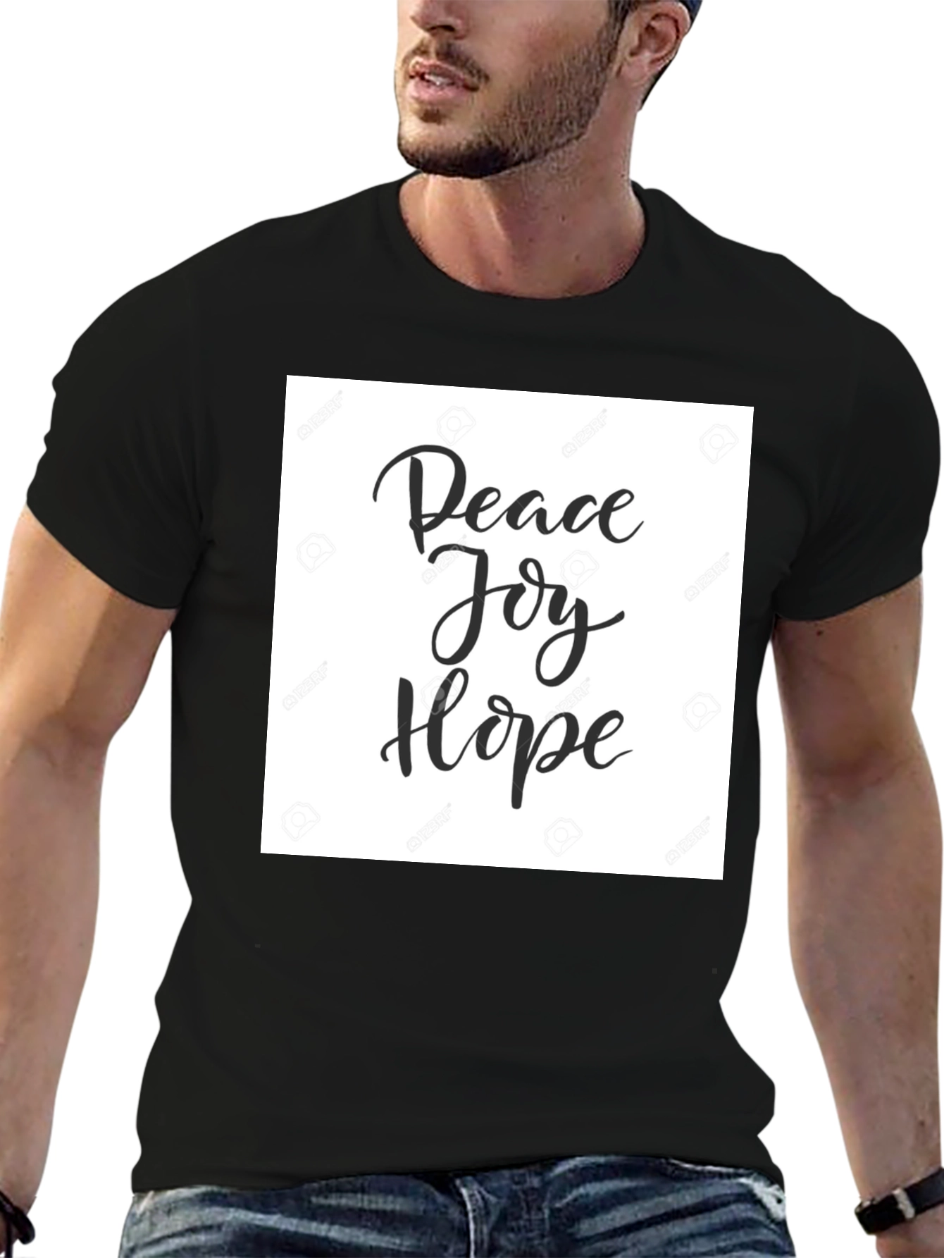 Peace Joy Hope T-Shirt - Classic Fit