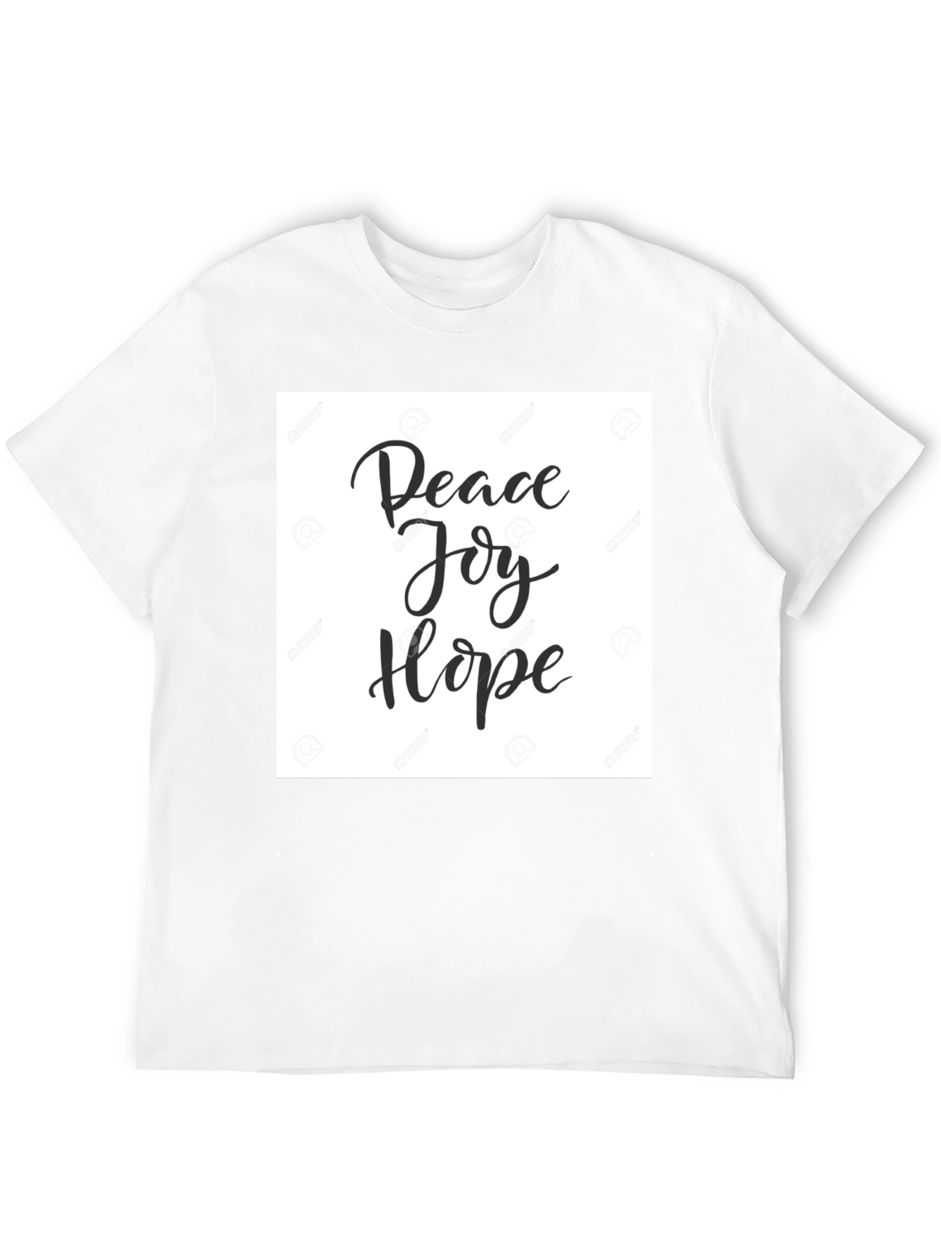 Peace Joy Hope T-Shirt - Classic Fit