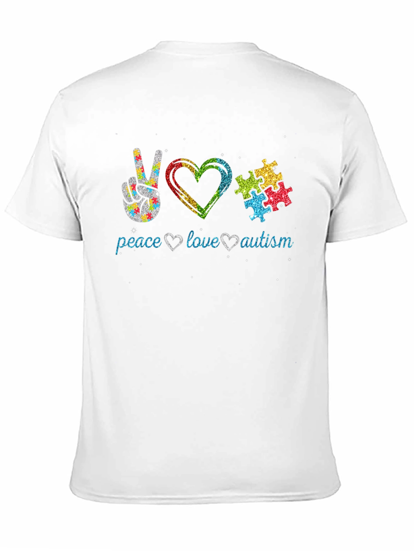 Peace Love Autism T-Shirt