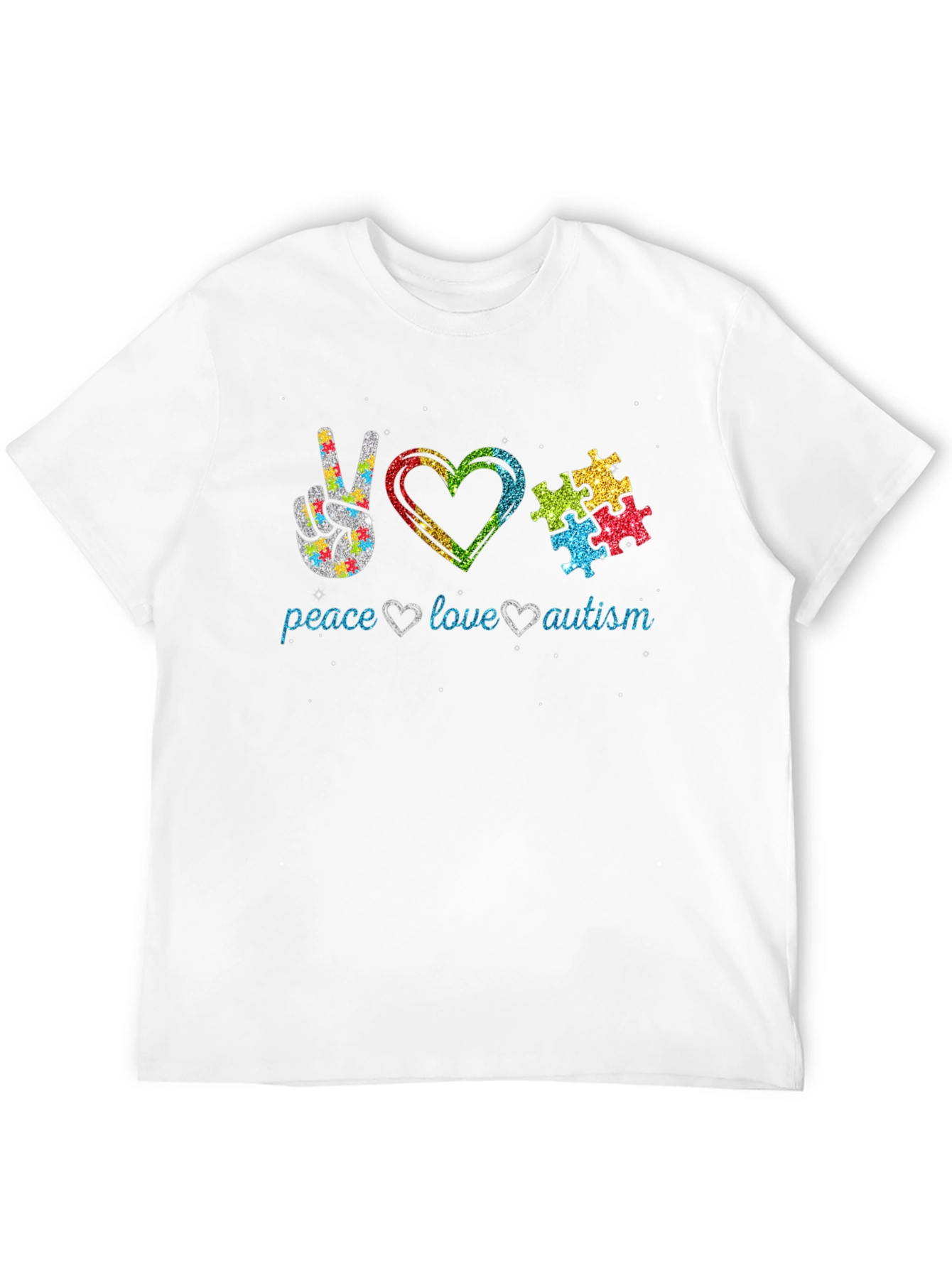 Peace Love Autism T-Shirt