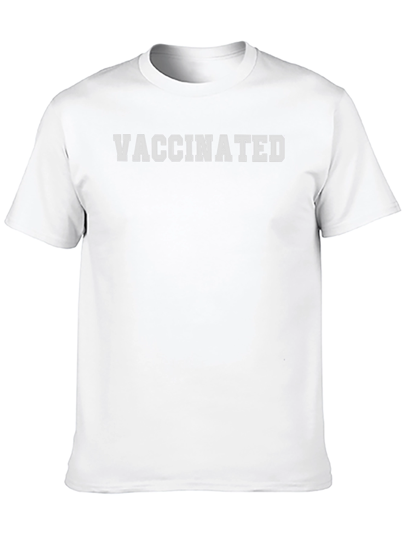 Vaccinated Graphic Tee -  Modern Unisex Fit