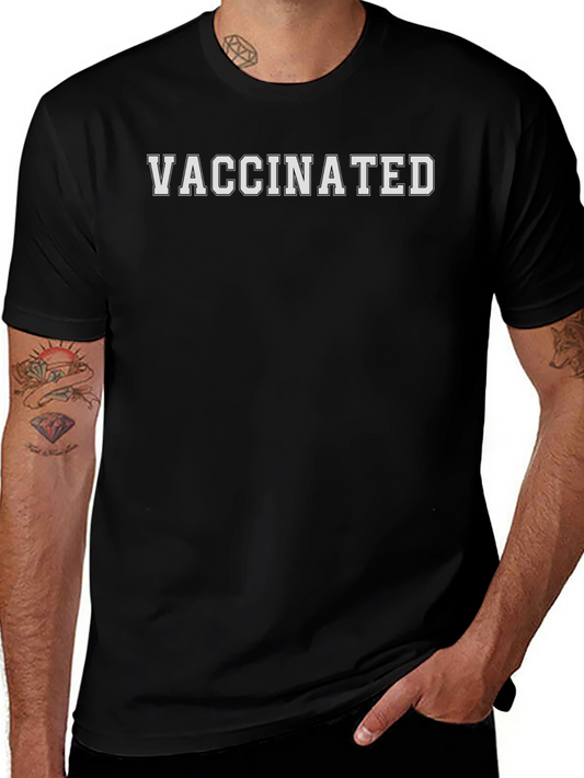 Vaccinated Graphic Tee -  Modern Unisex Fit