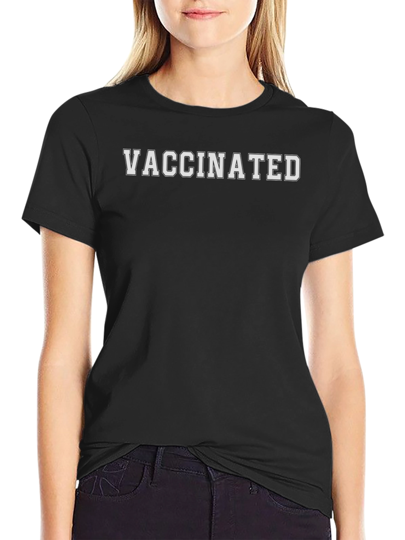 Vaccinated Graphic Tee -  Modern Unisex Fit