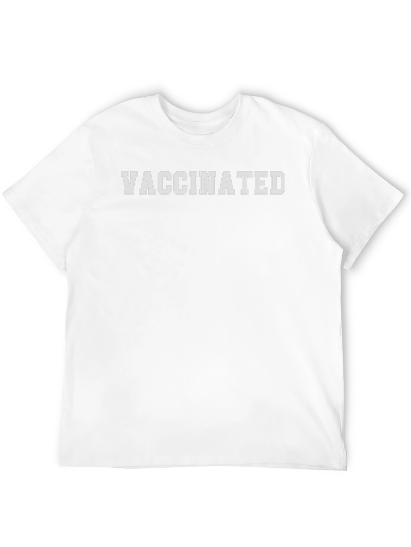 Vaccinated Graphic Tee -  Modern Unisex Fit