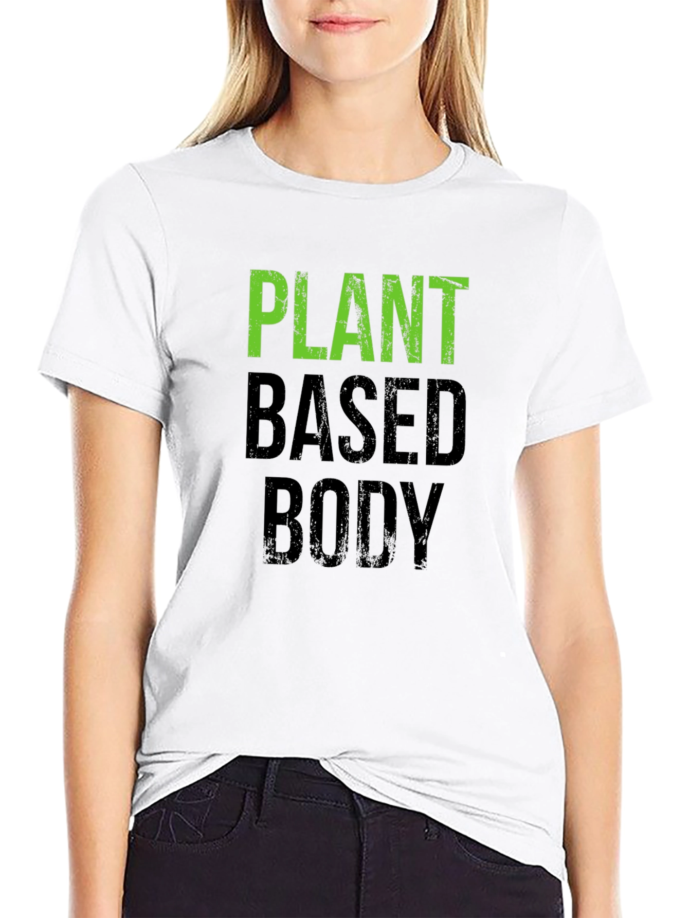 Plant Based Body T-Shirt - Vegan Fitness Apparel