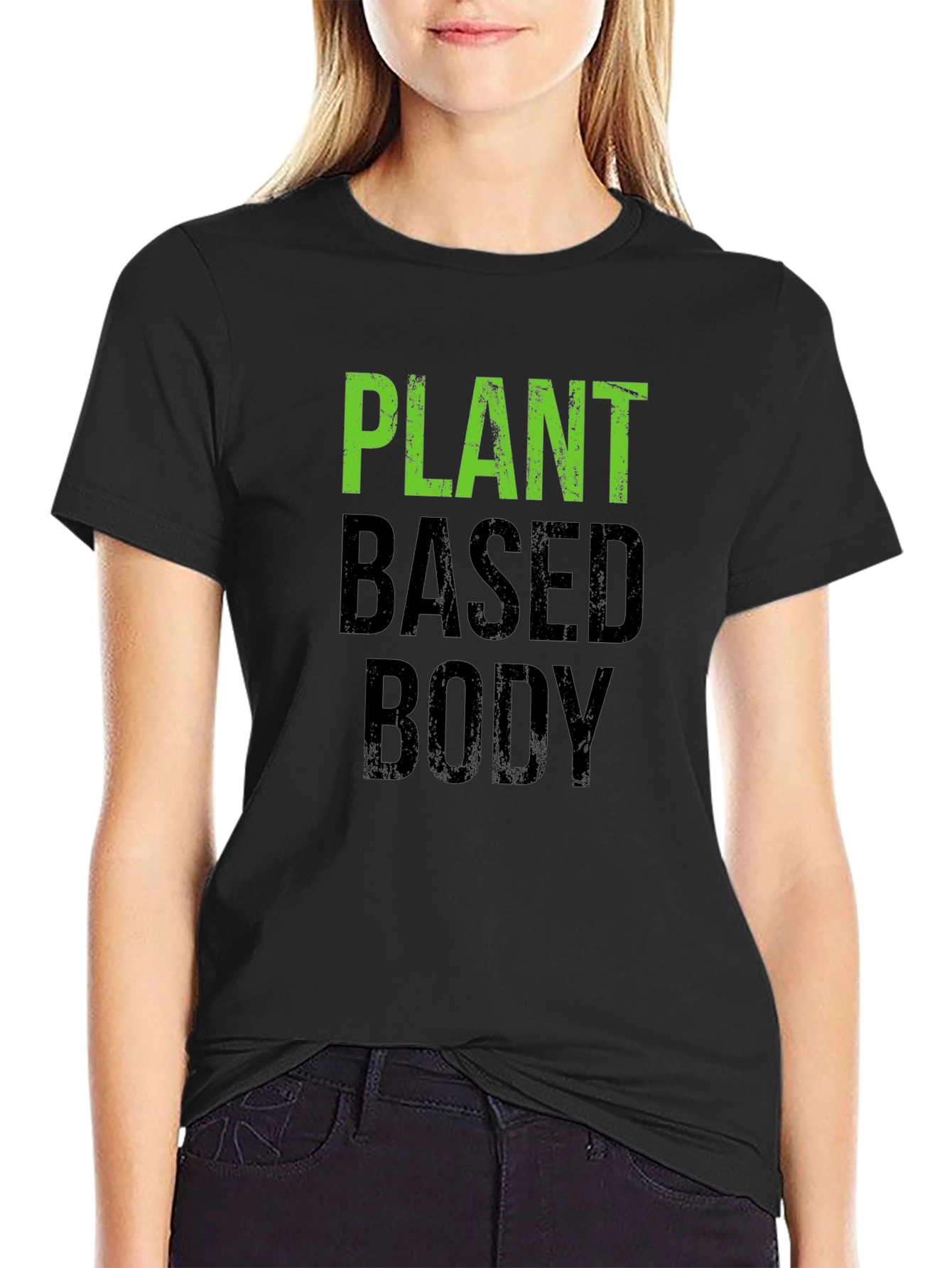 Plant Based Body T-Shirt - Vegan Fitness Apparel