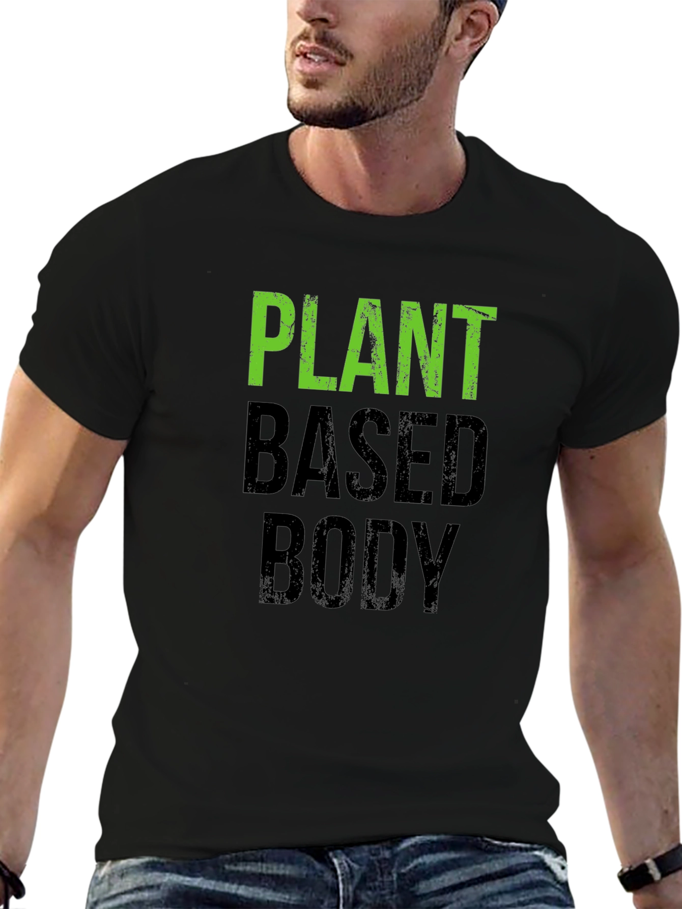 Plant Based Body T-Shirt - Vegan Fitness Apparel