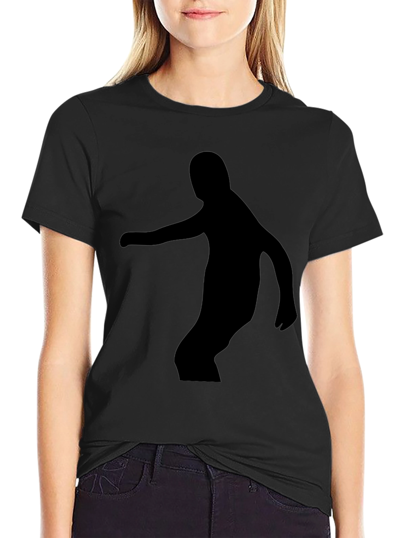 Silhouette Graphic Tee - Black T-Shirt