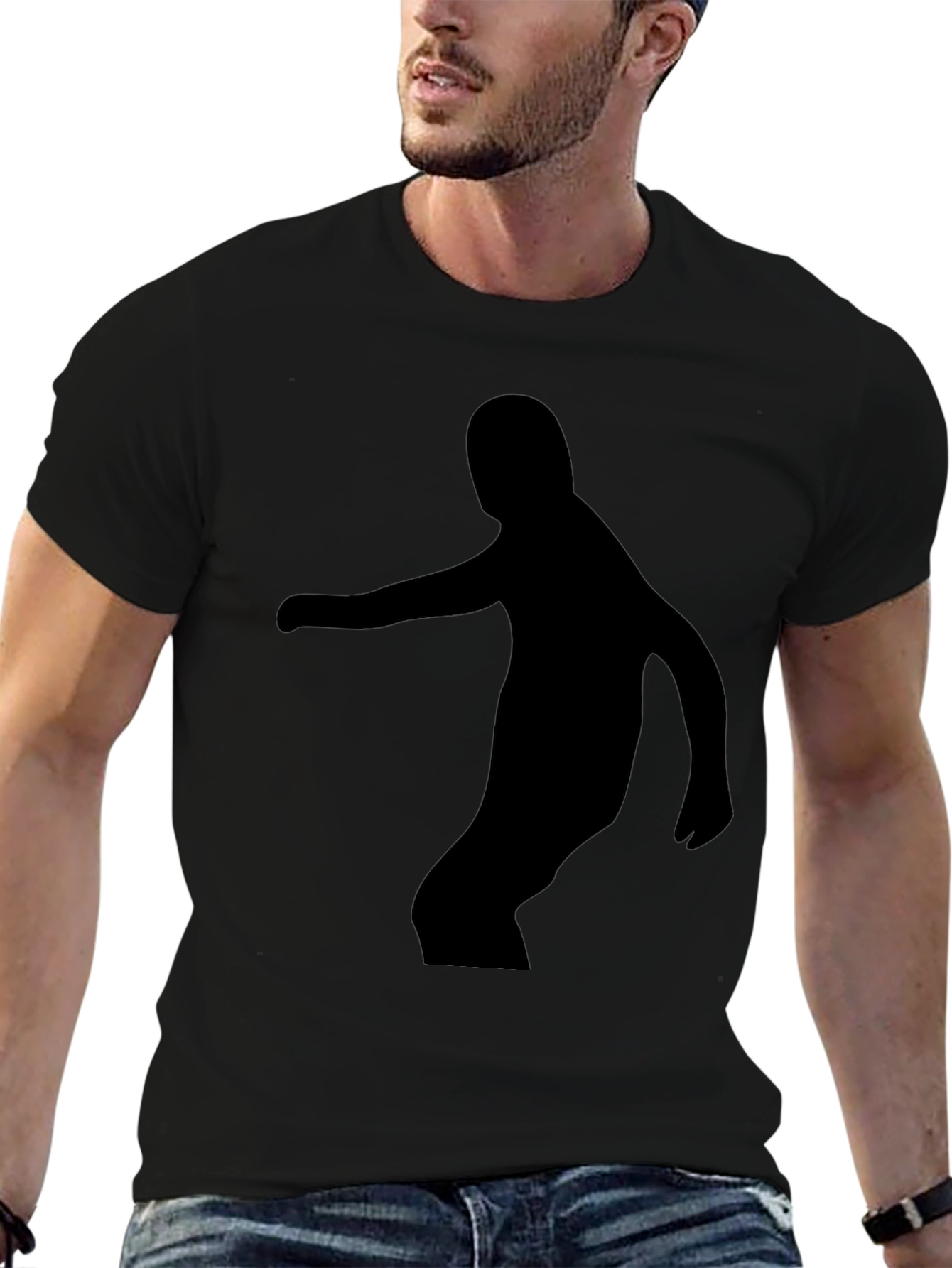 Silhouette Graphic Tee - Black T-Shirt