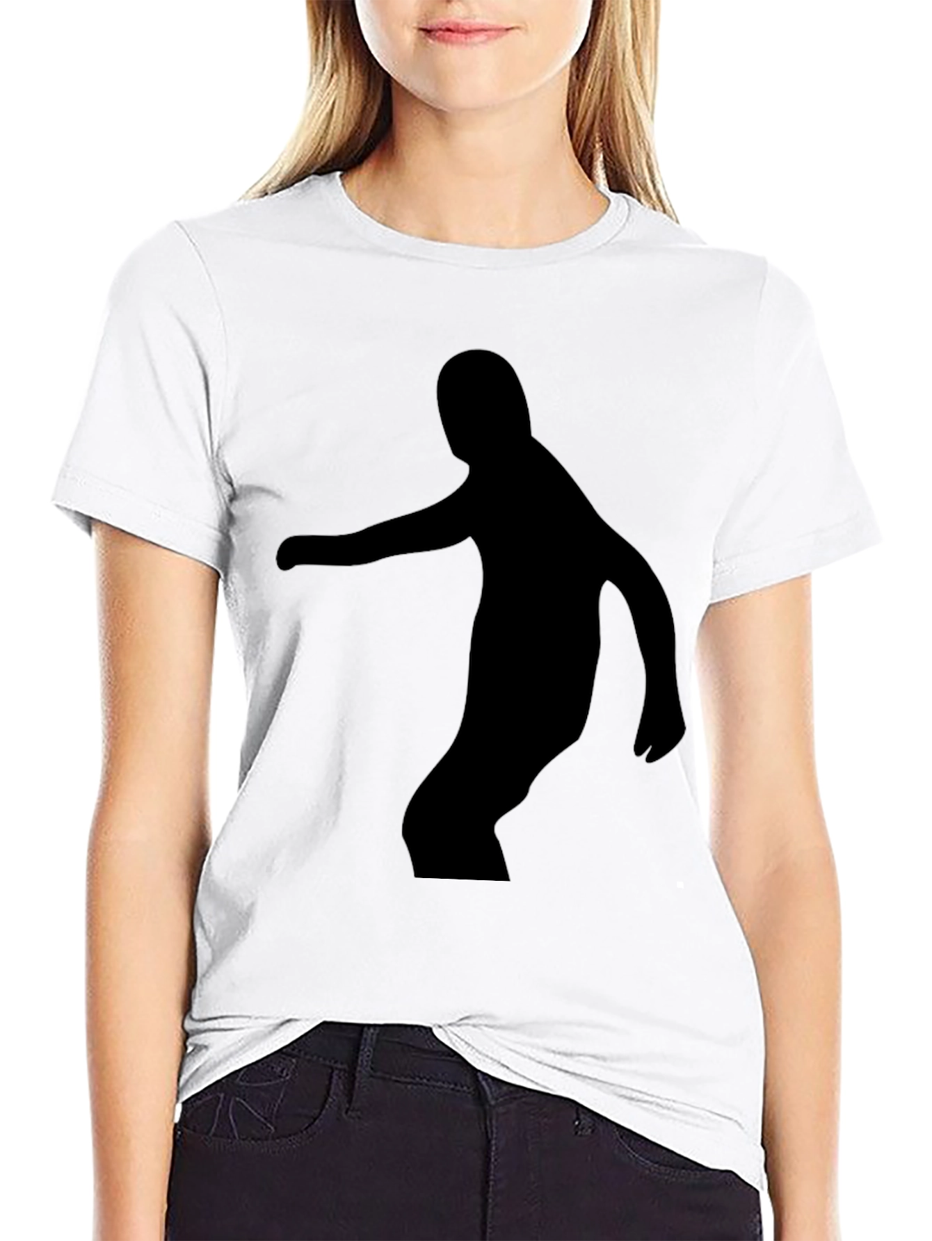 Silhouette Graphic Tee - Black T-Shirt