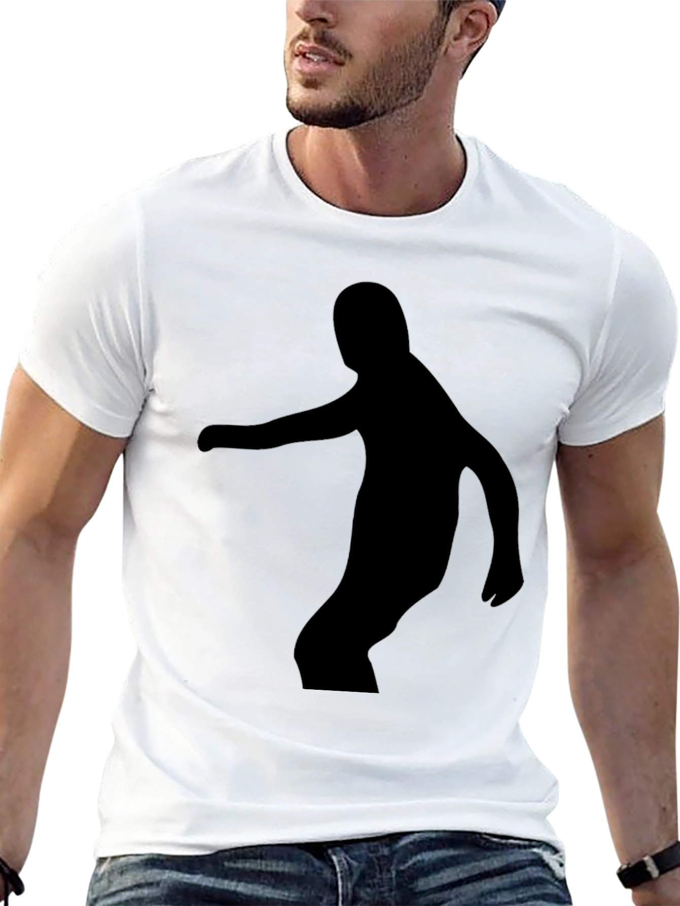 Silhouette Graphic Tee - Black T-Shirt