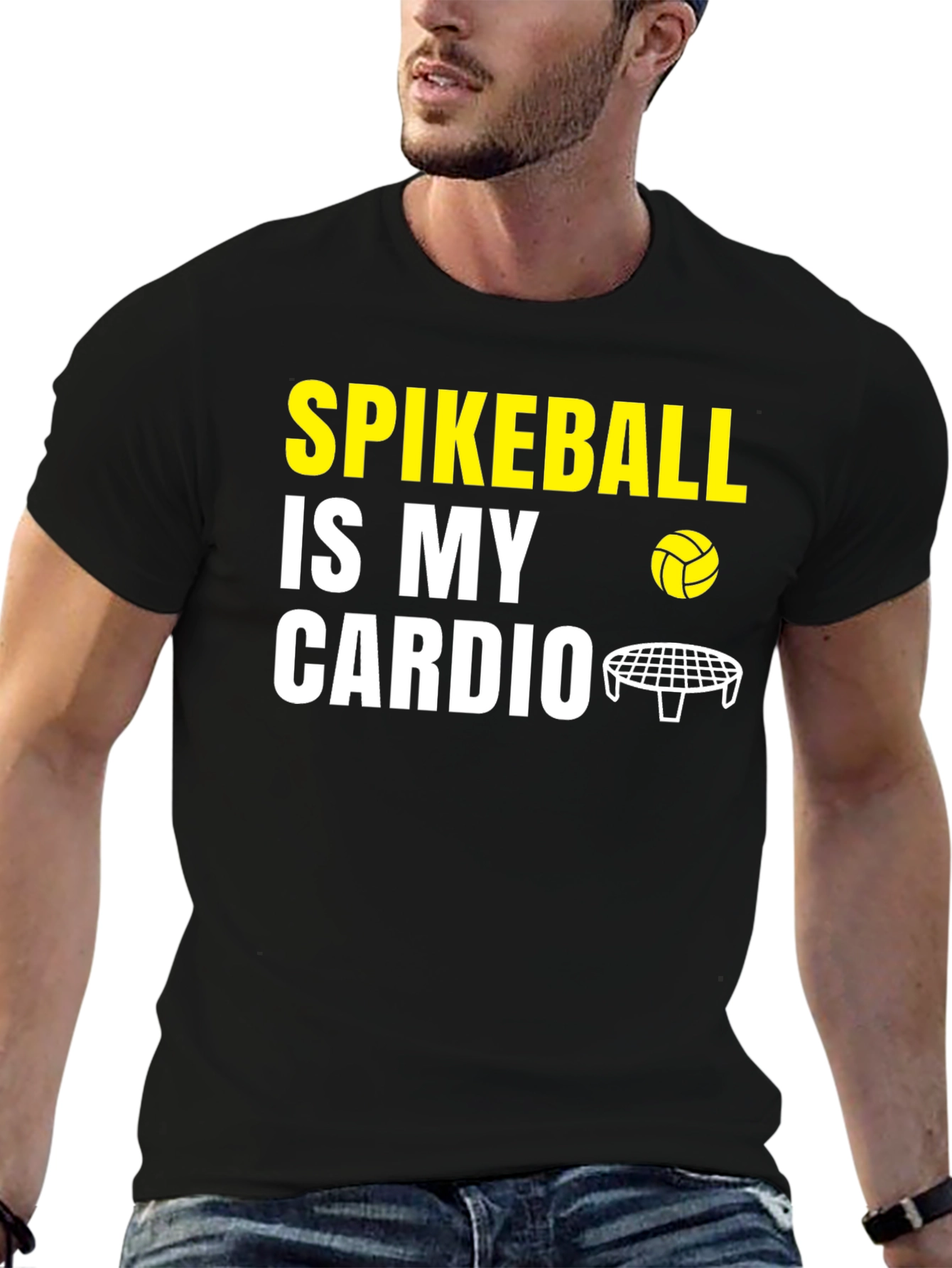 Spikeball is My Cardio T-Shirt