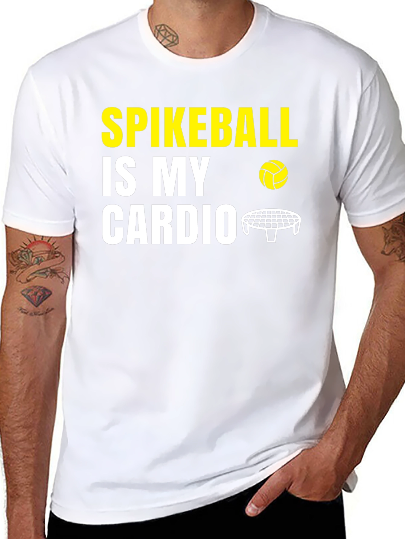 Spikeball is My Cardio T-Shirt