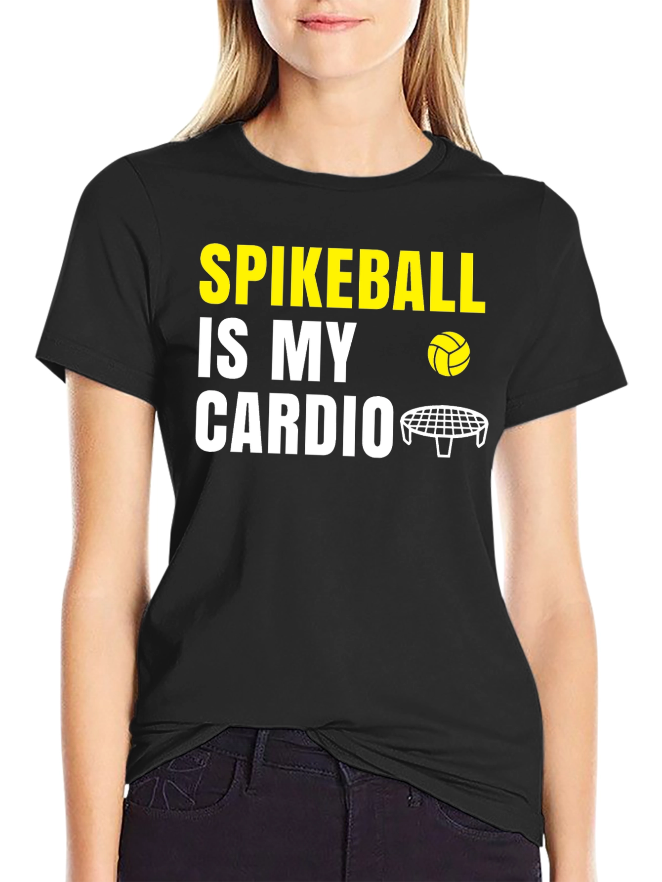 Spikeball is My Cardio T-Shirt