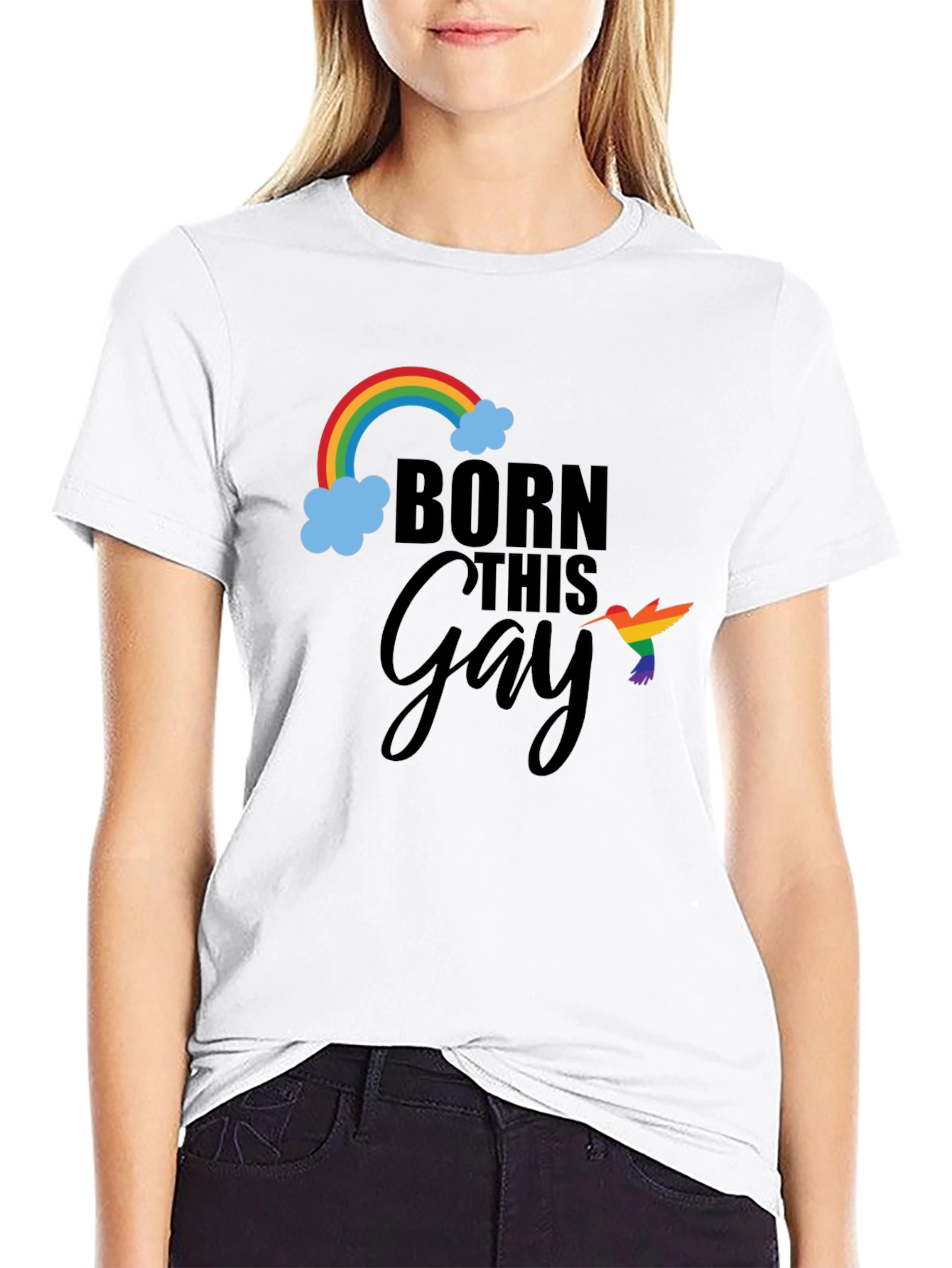 Born This Gay Rainbow Pride T-Shirt