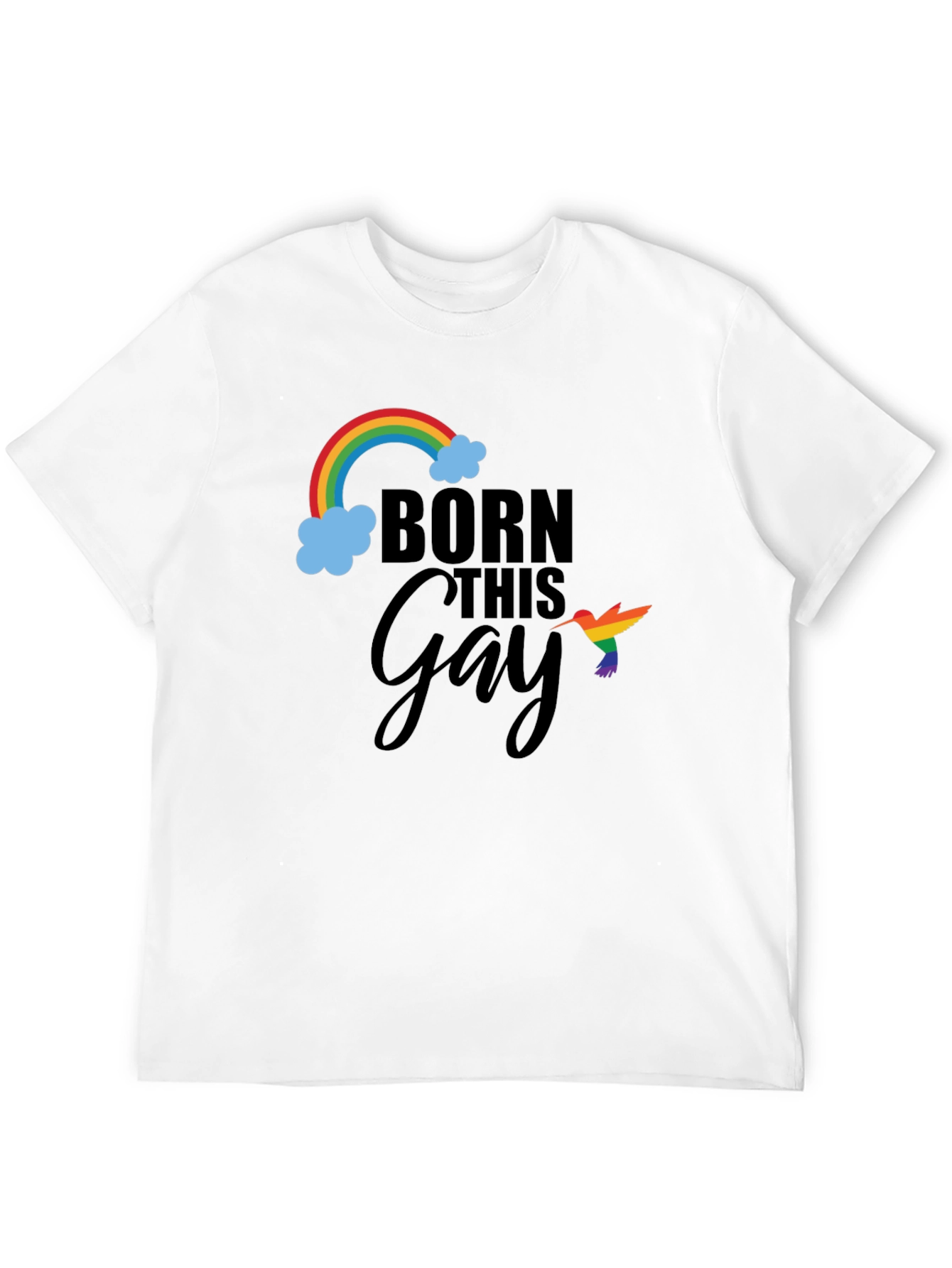 Born This Gay Rainbow Pride T-Shirt
