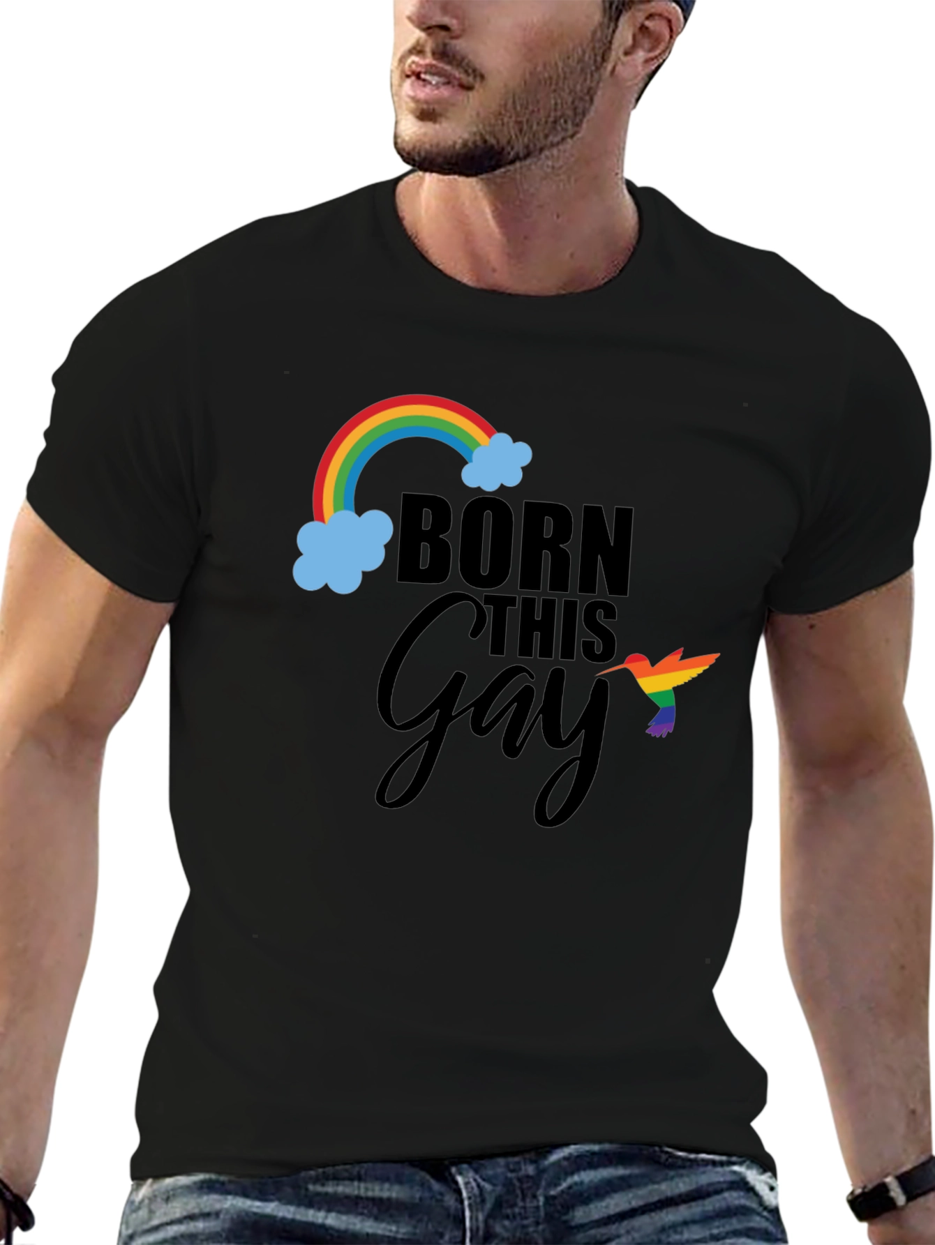 Born This Gay Rainbow Pride T-Shirt