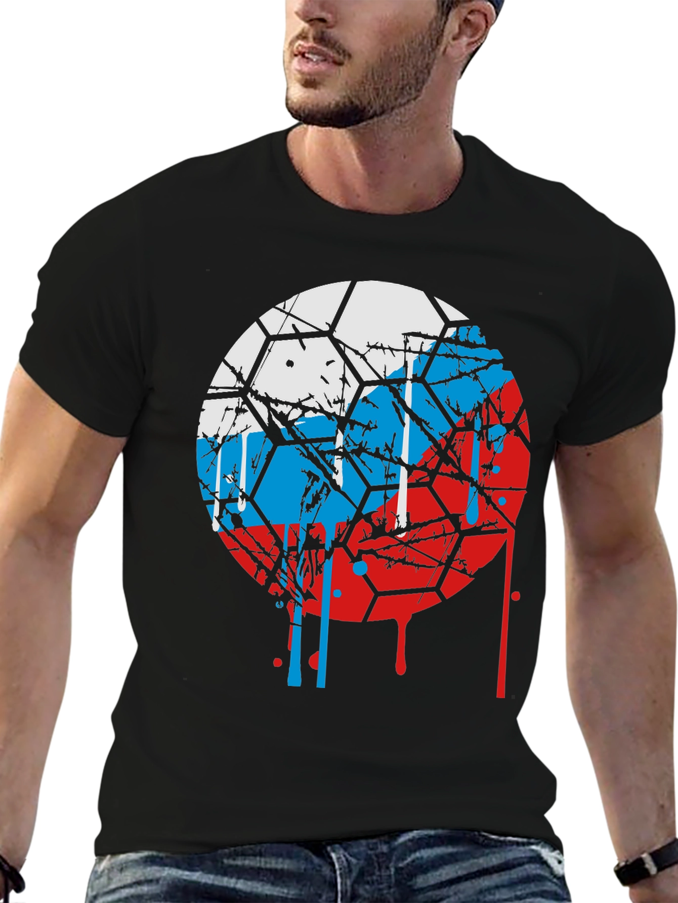 Abstract Flag T-Shirt