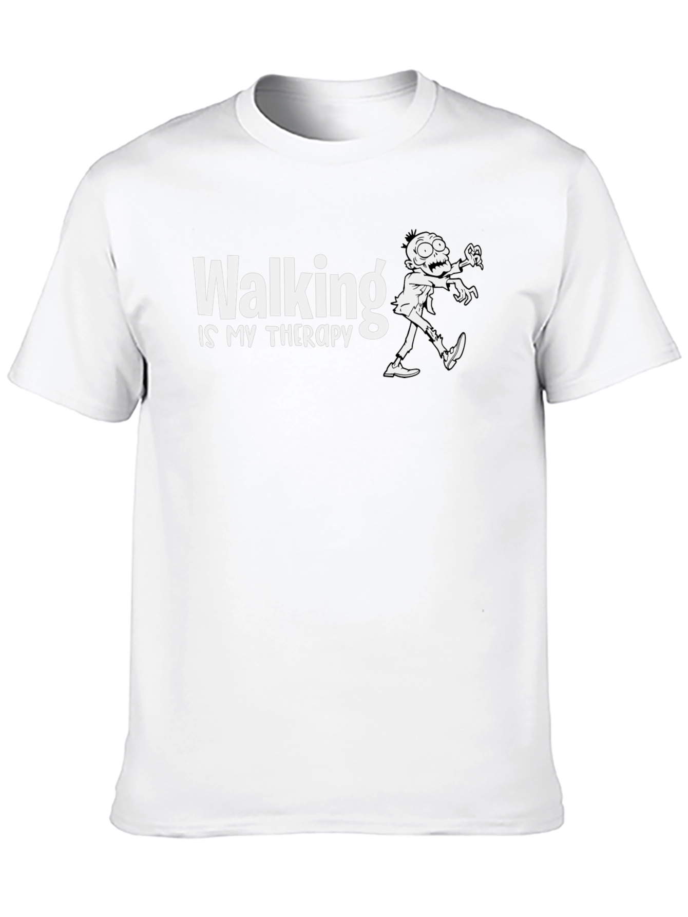 Walking Is My Therapy Graphic T-Shirt