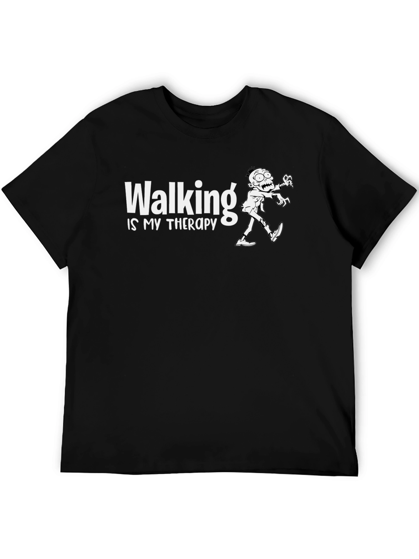 Walking Is My Therapy Graphic T-Shirt