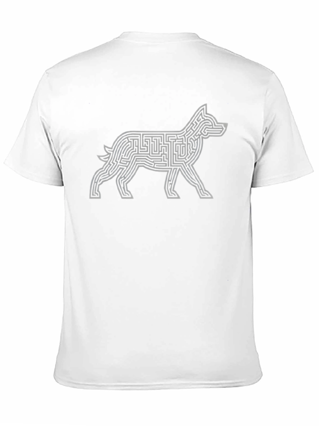 Dog Maze T-Shirt - Solve the Canine Conundrum!