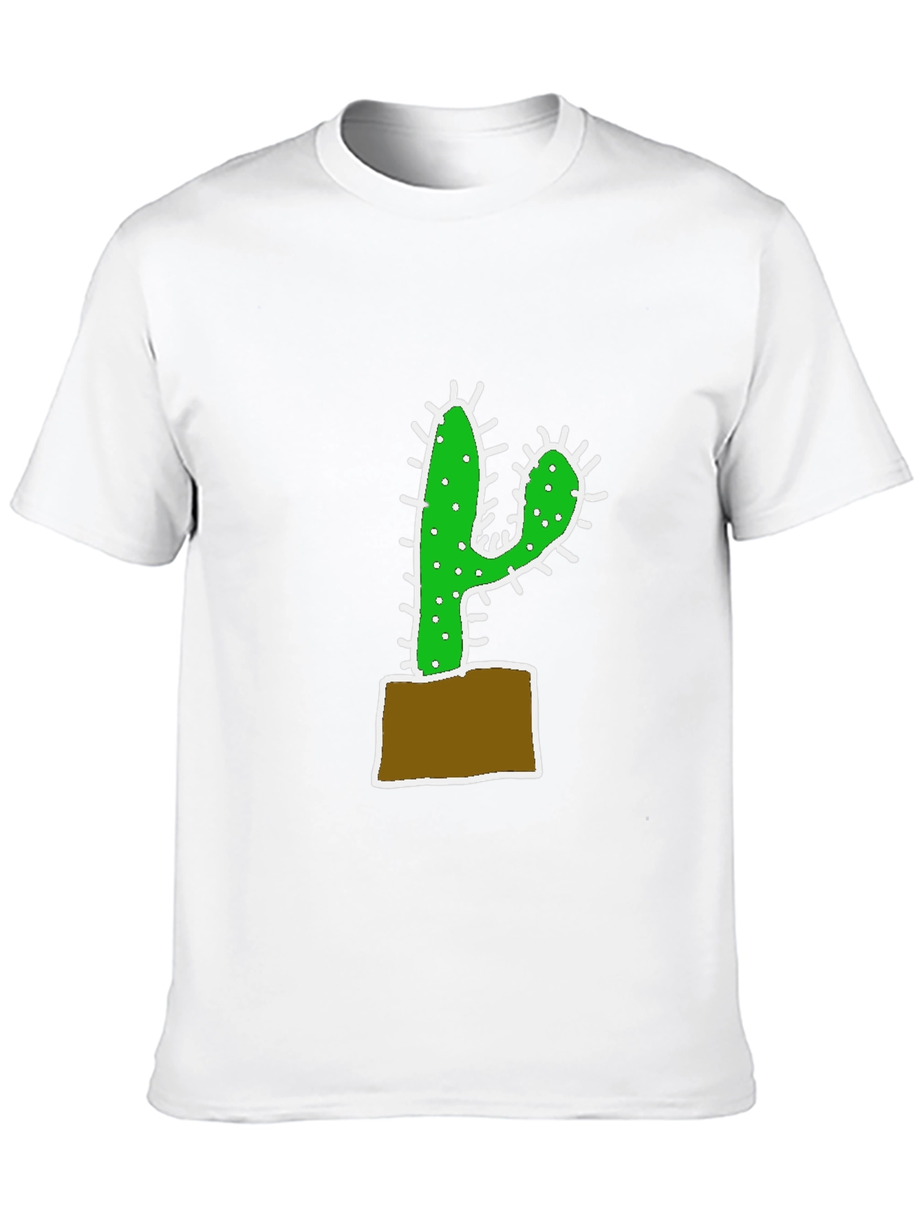 Cactus Potted Plant Graphic Tee