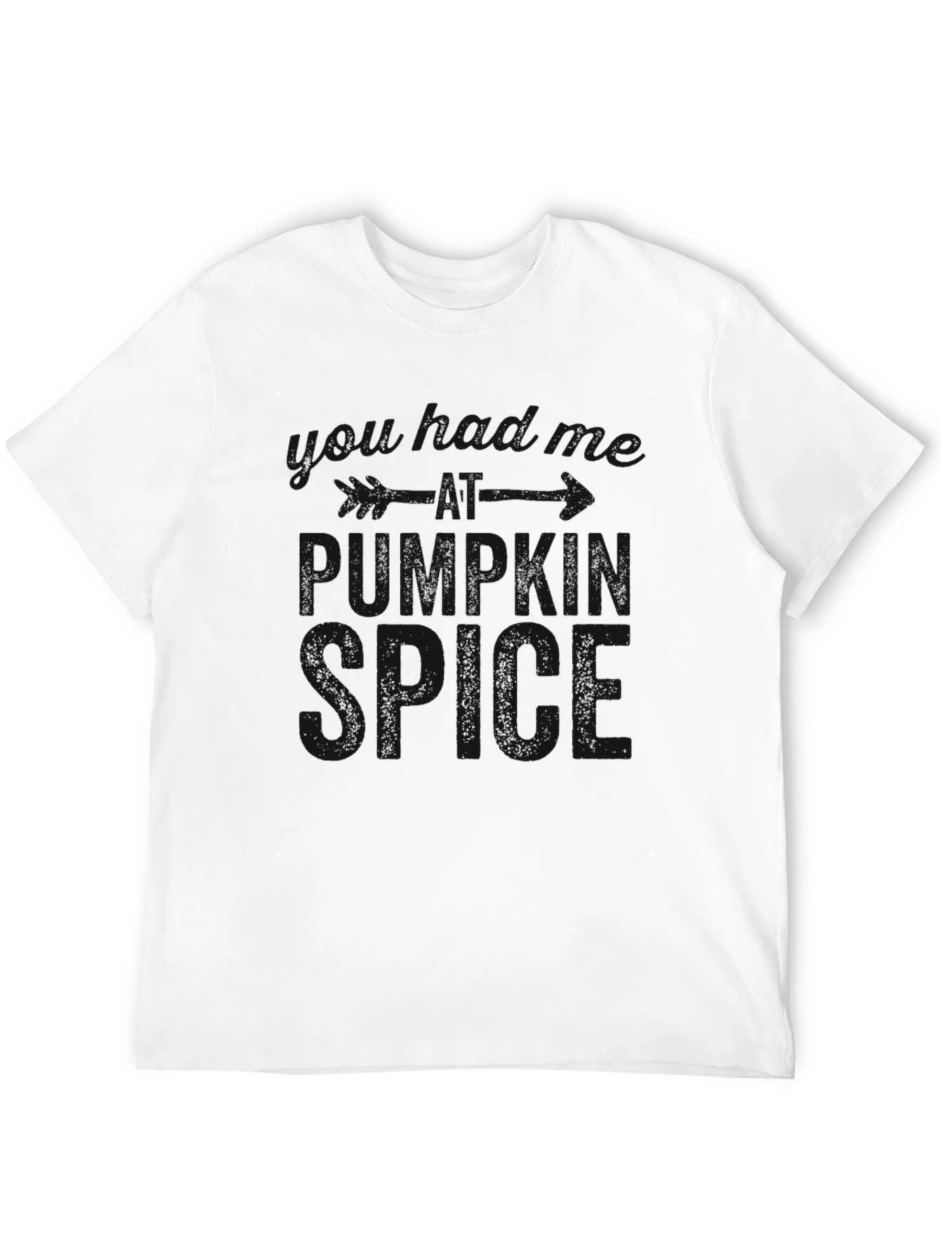 Pumpkin Spice Black T-Shirt