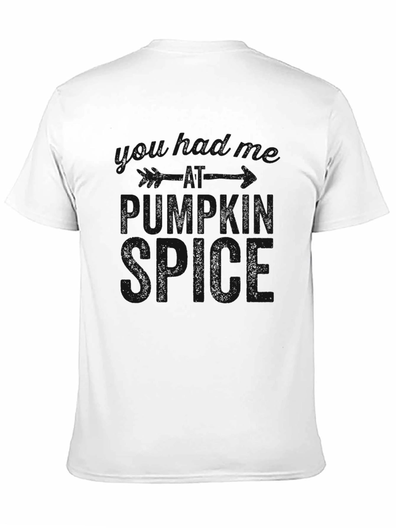 Pumpkin Spice Black T-Shirt