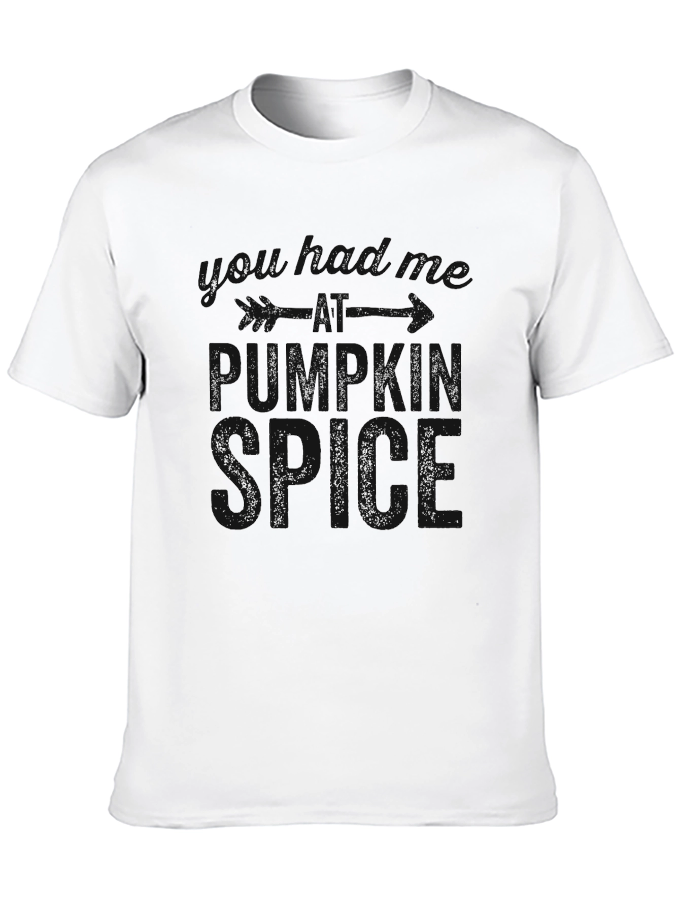 Pumpkin Spice Black T-Shirt