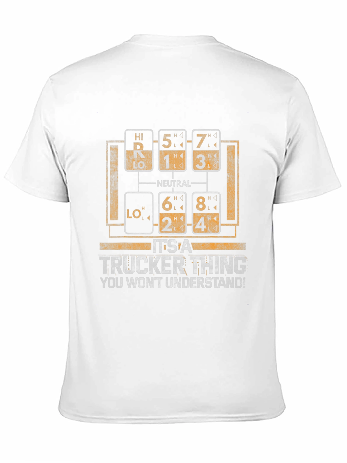 Trucker Thing T-Shirt - Gear Shift Design