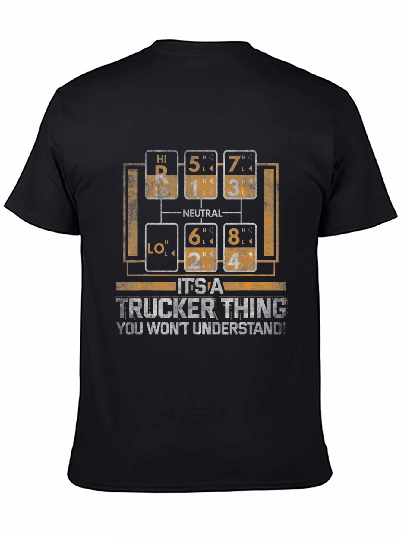 Trucker Thing T-Shirt - Gear Shift Design