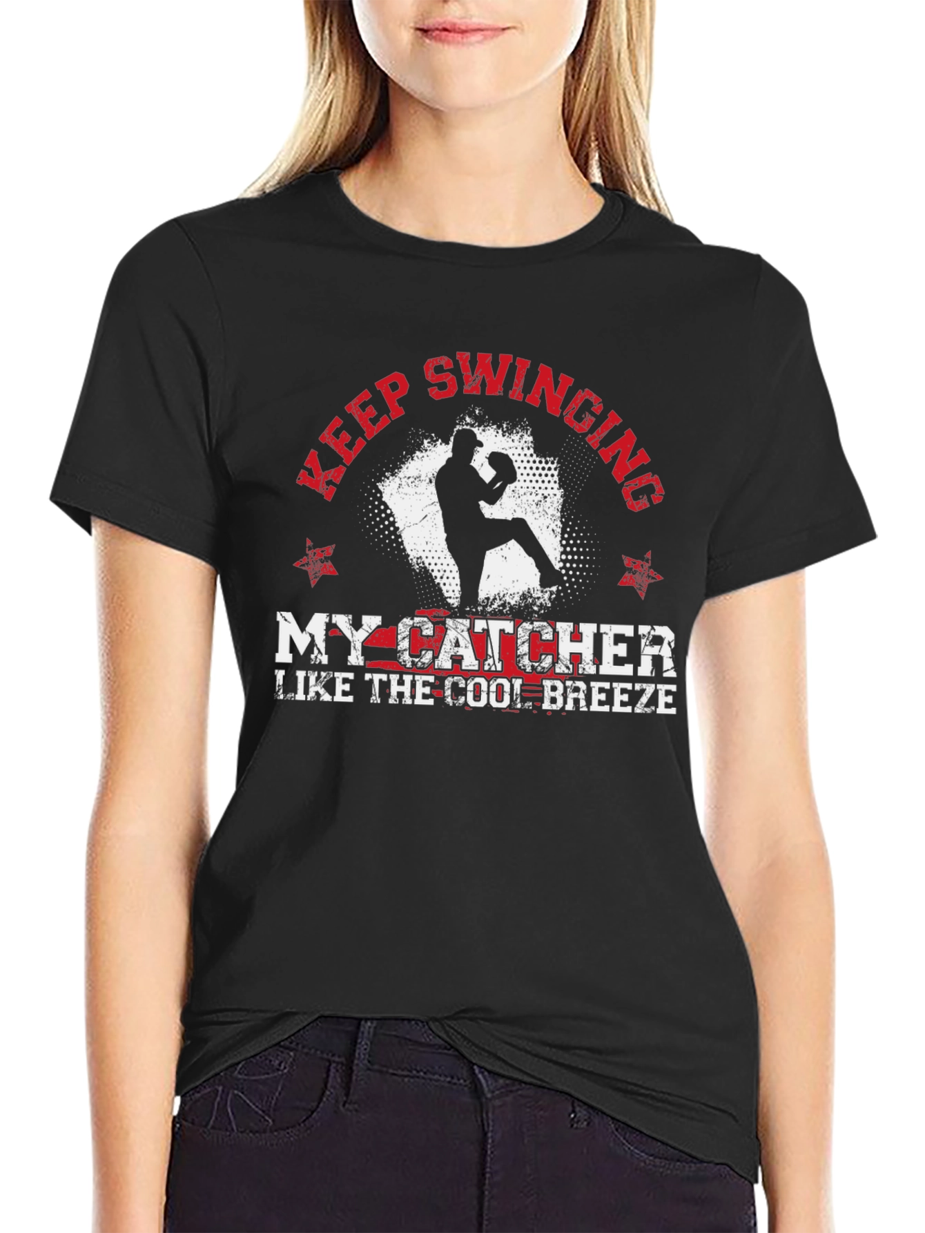 Keep Swinging Baseball T-Shirt