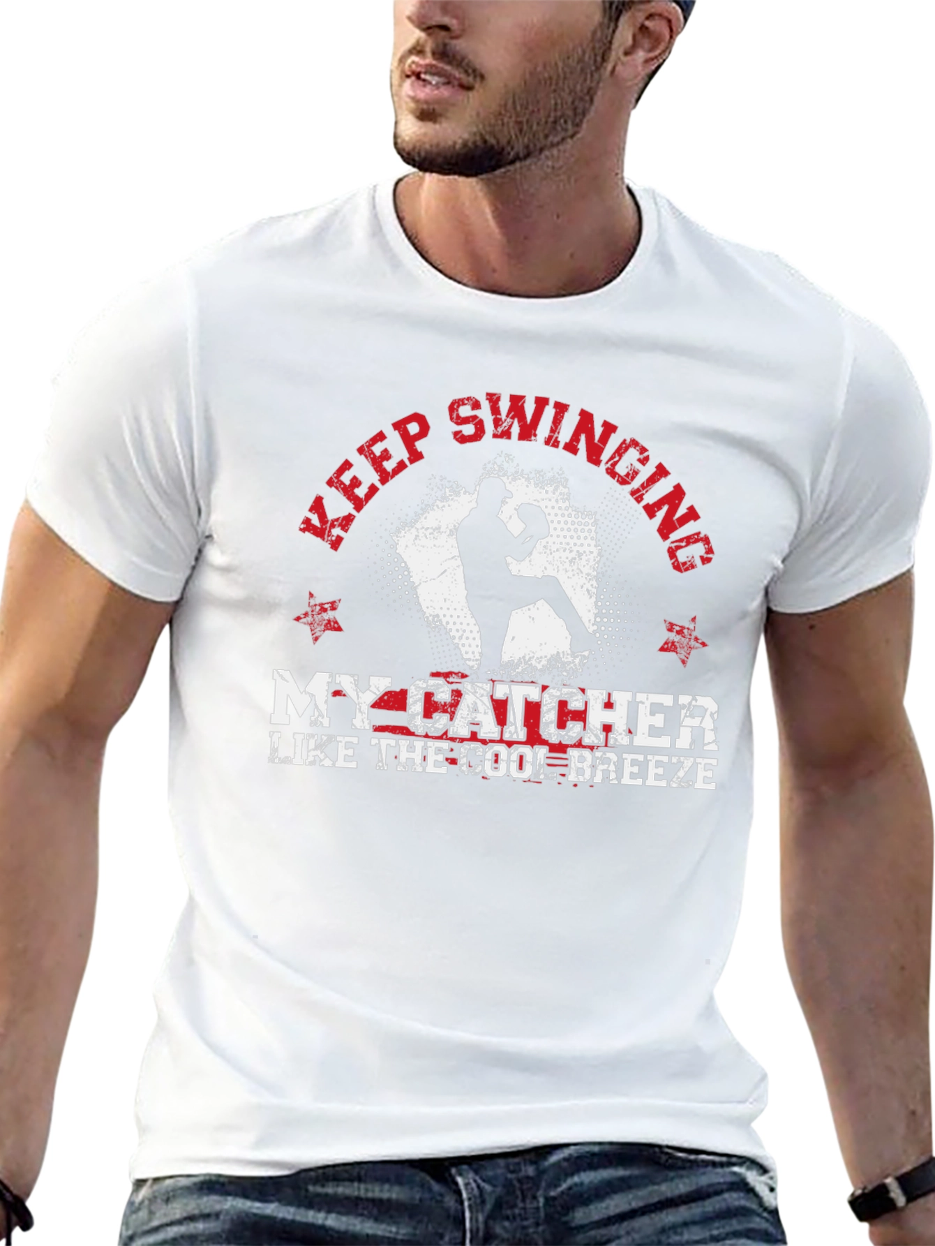 Keep Swinging Baseball T-Shirt