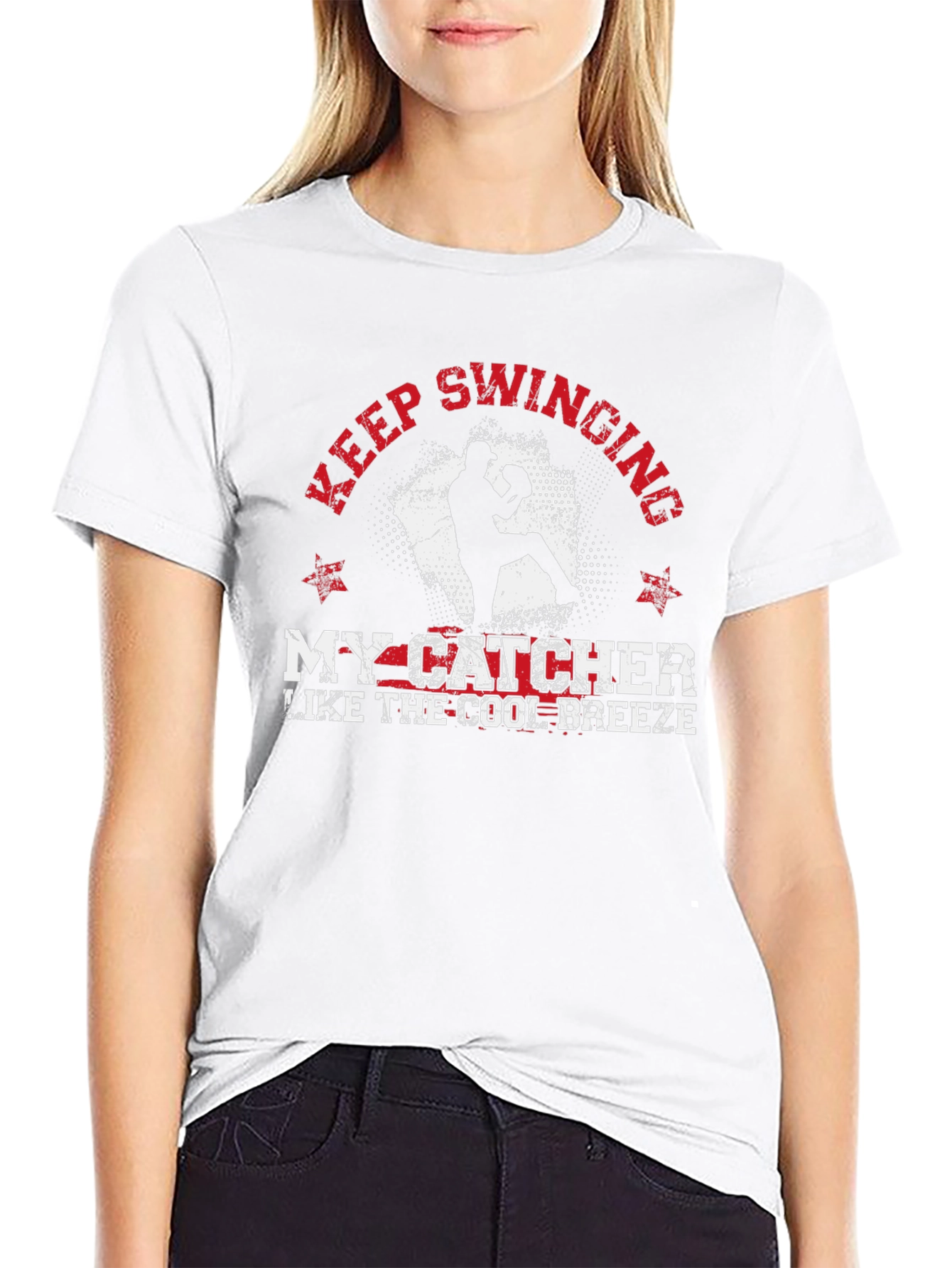 Keep Swinging Baseball T-Shirt