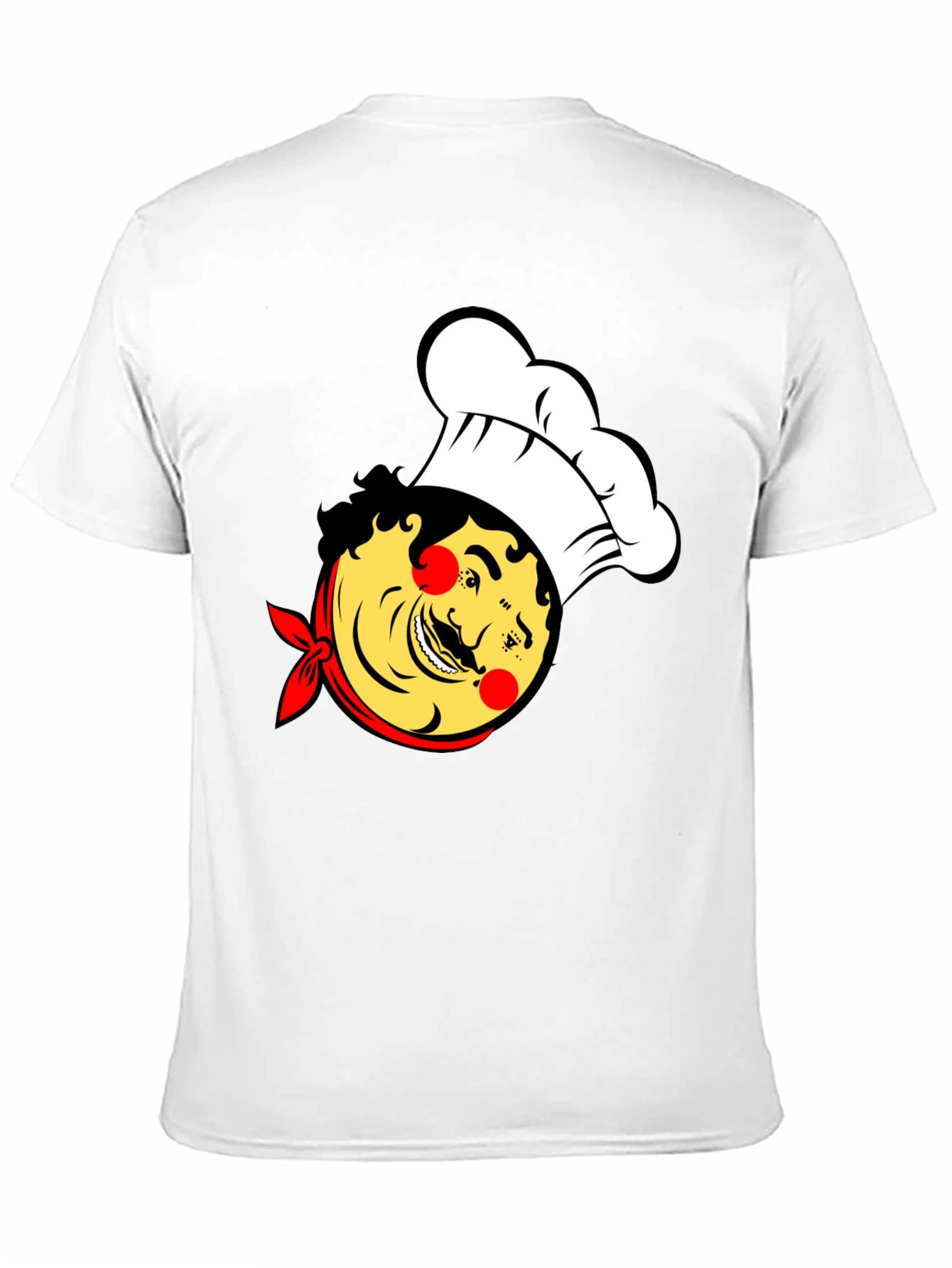 Chef Cartoon Graphic T-Shirt