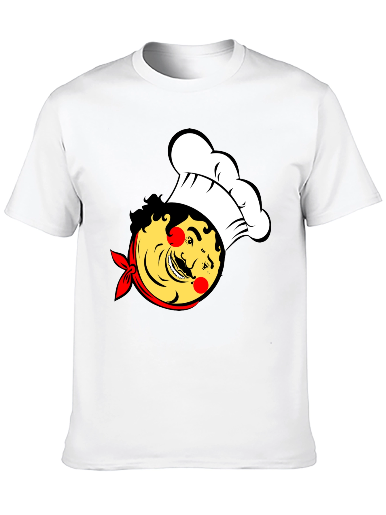 Chef Cartoon Graphic T-Shirt