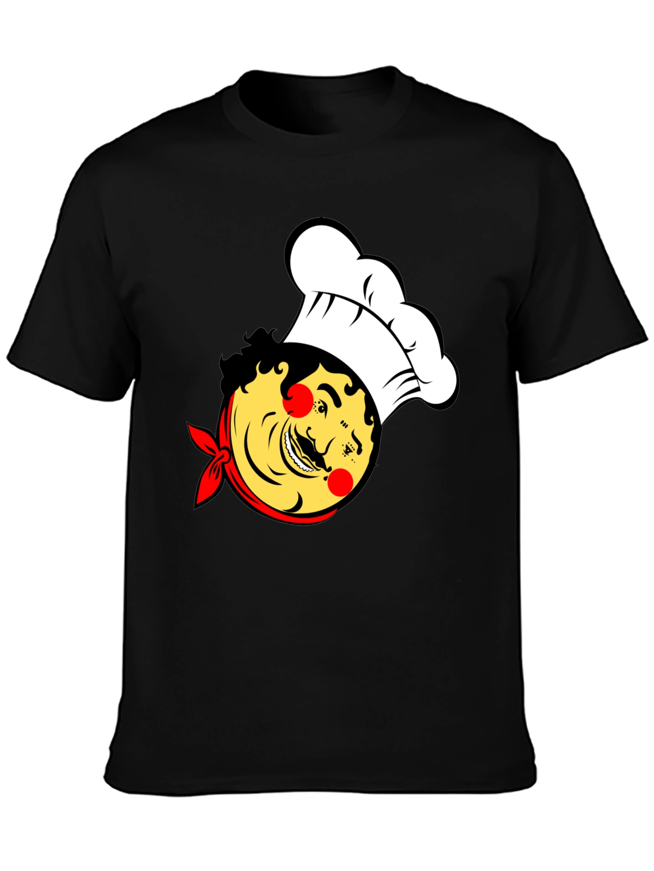 Chef Cartoon Graphic T-Shirt