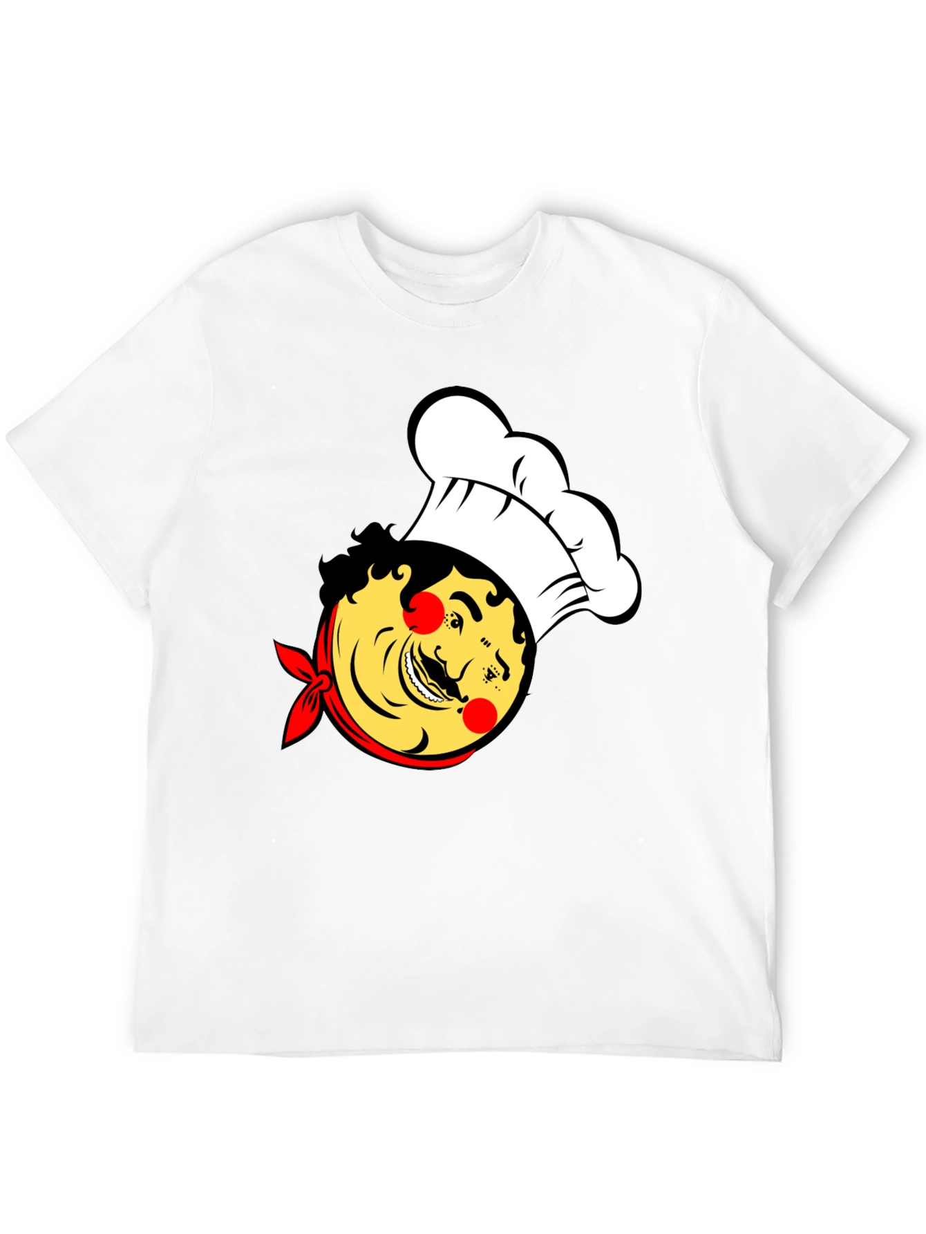 Chef Cartoon Graphic T-Shirt