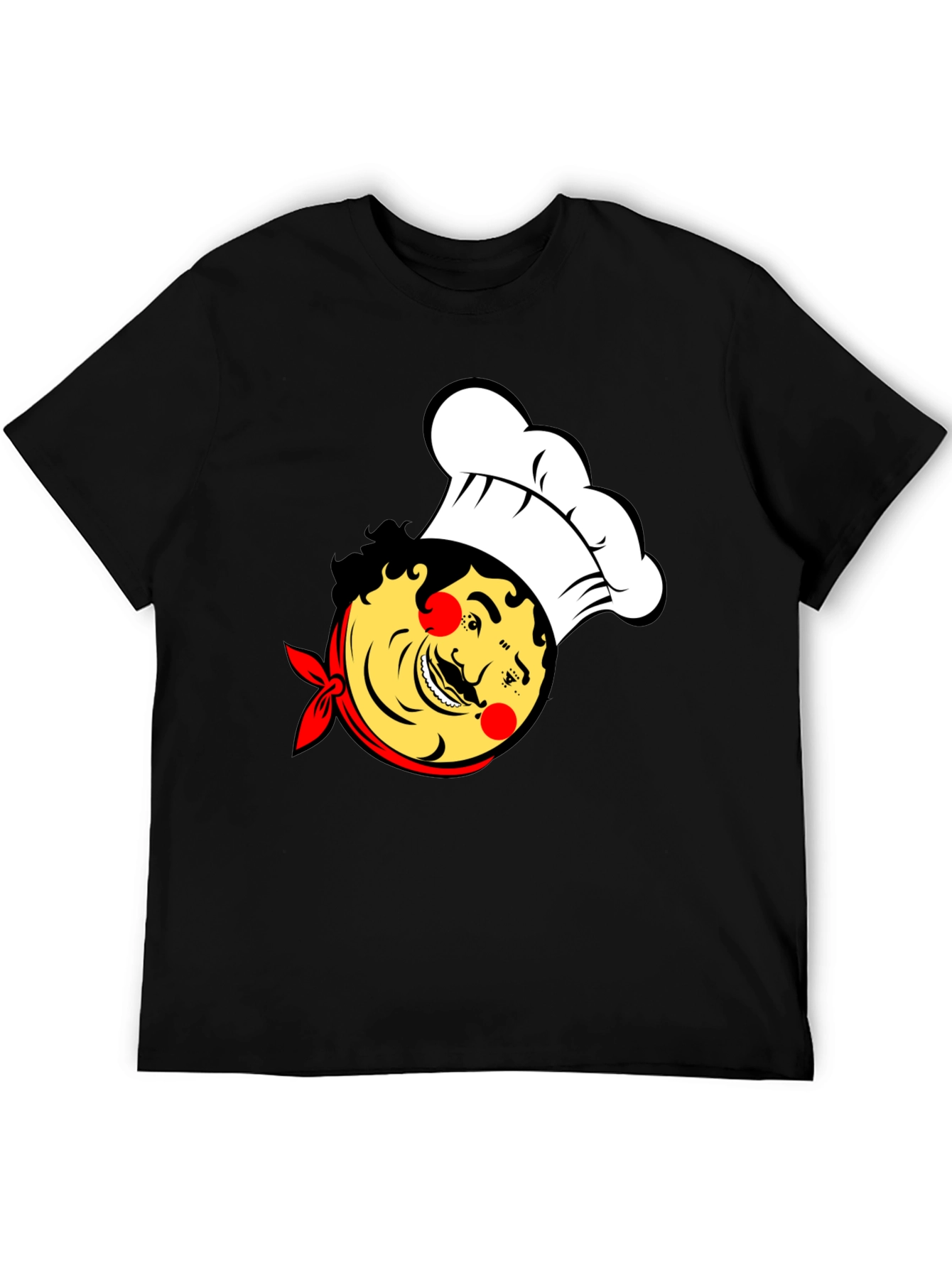 Chef Cartoon Graphic T-Shirt
