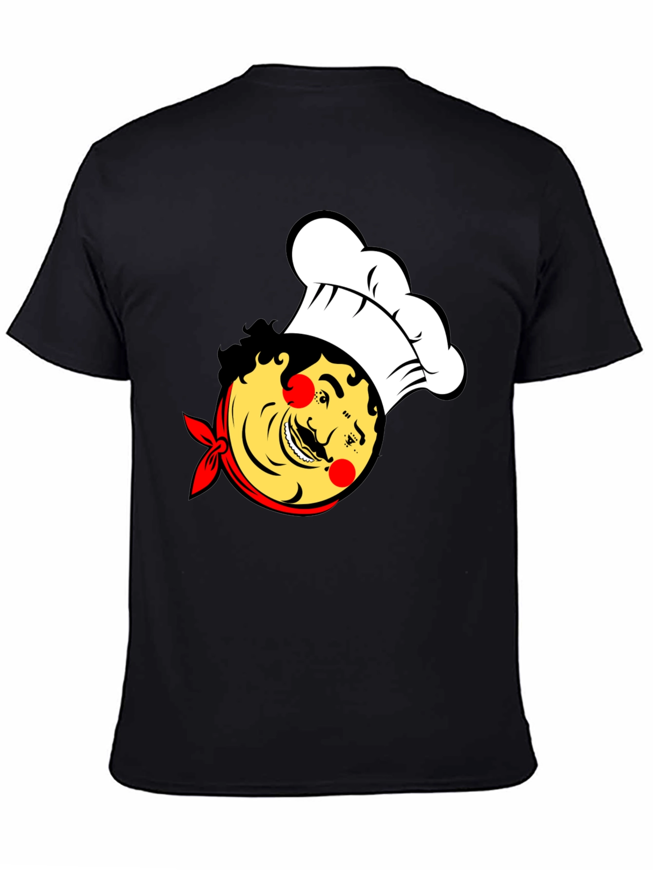 Chef Cartoon Graphic T-Shirt