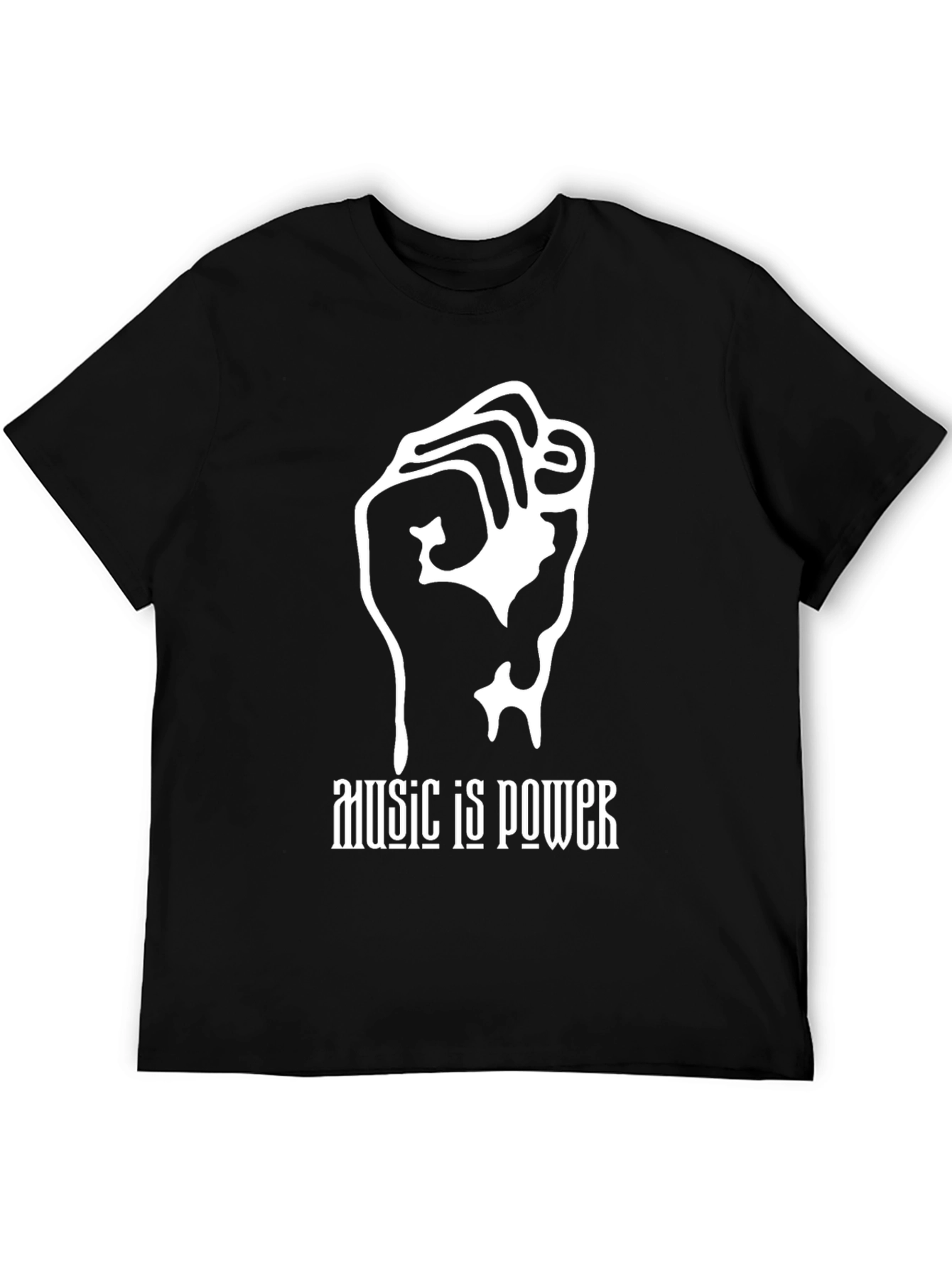 Music is Power Graphic T-Shirt